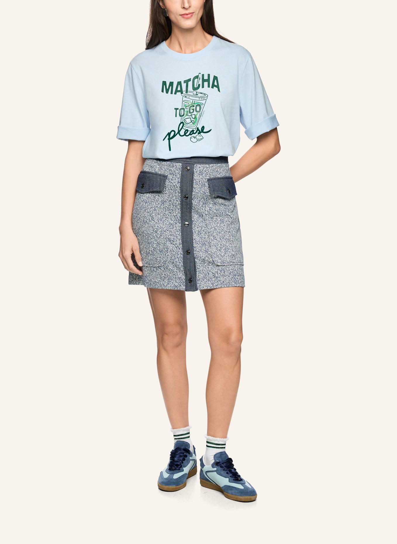 MARC CAIN Rock: DUNKELBLAU