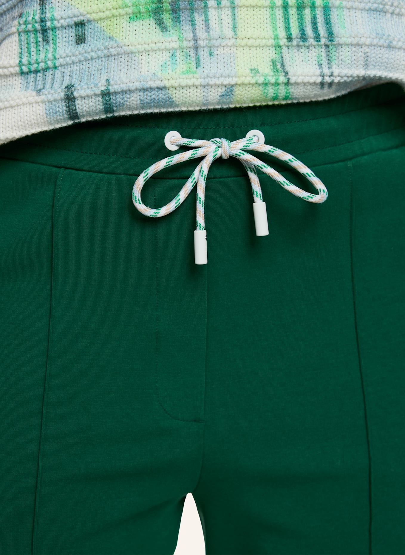 MARC CAIN 7/8-Hose FRIA: DUNKELGRÜN