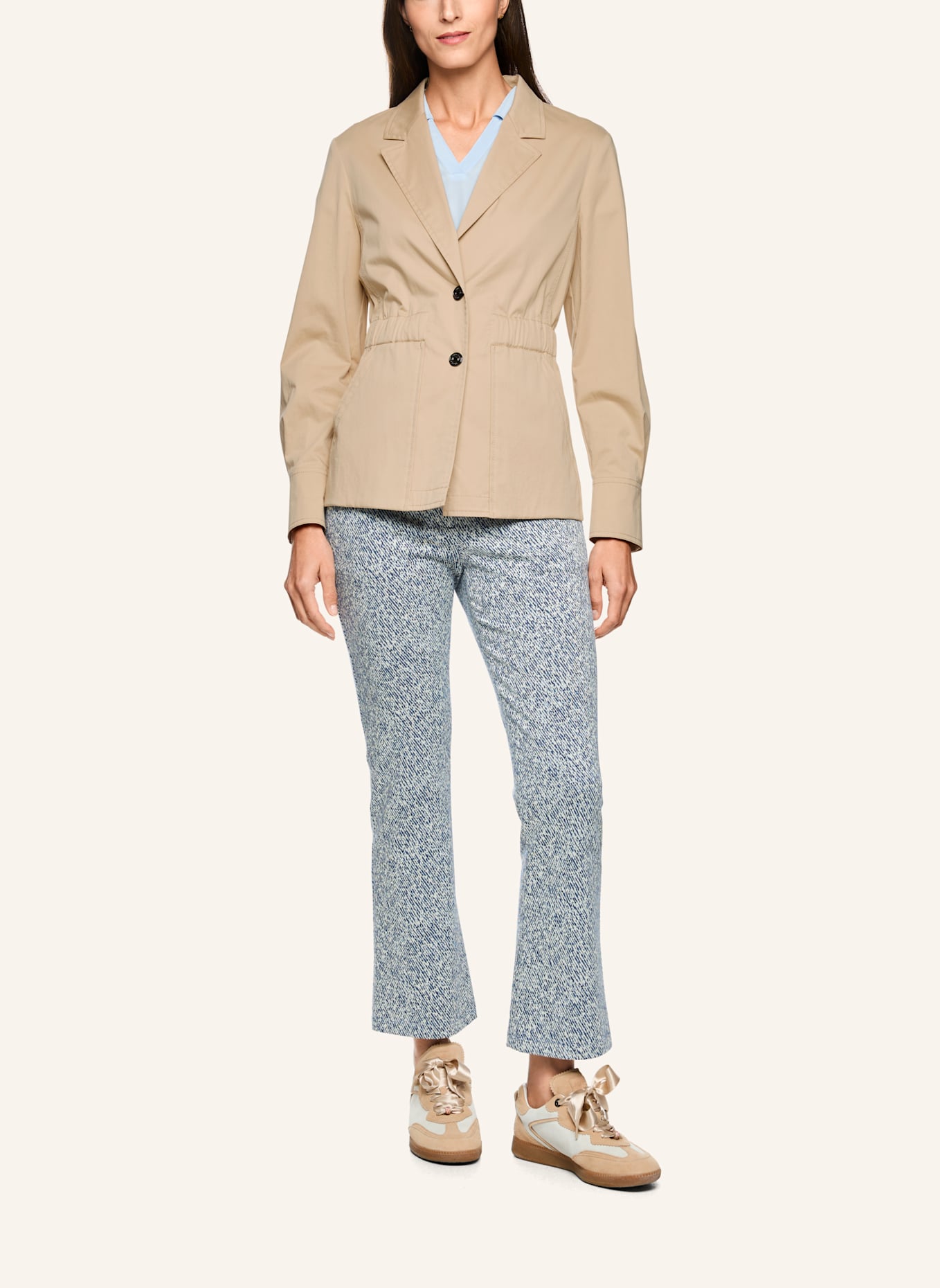 MARC CAIN Blazer: GRAU