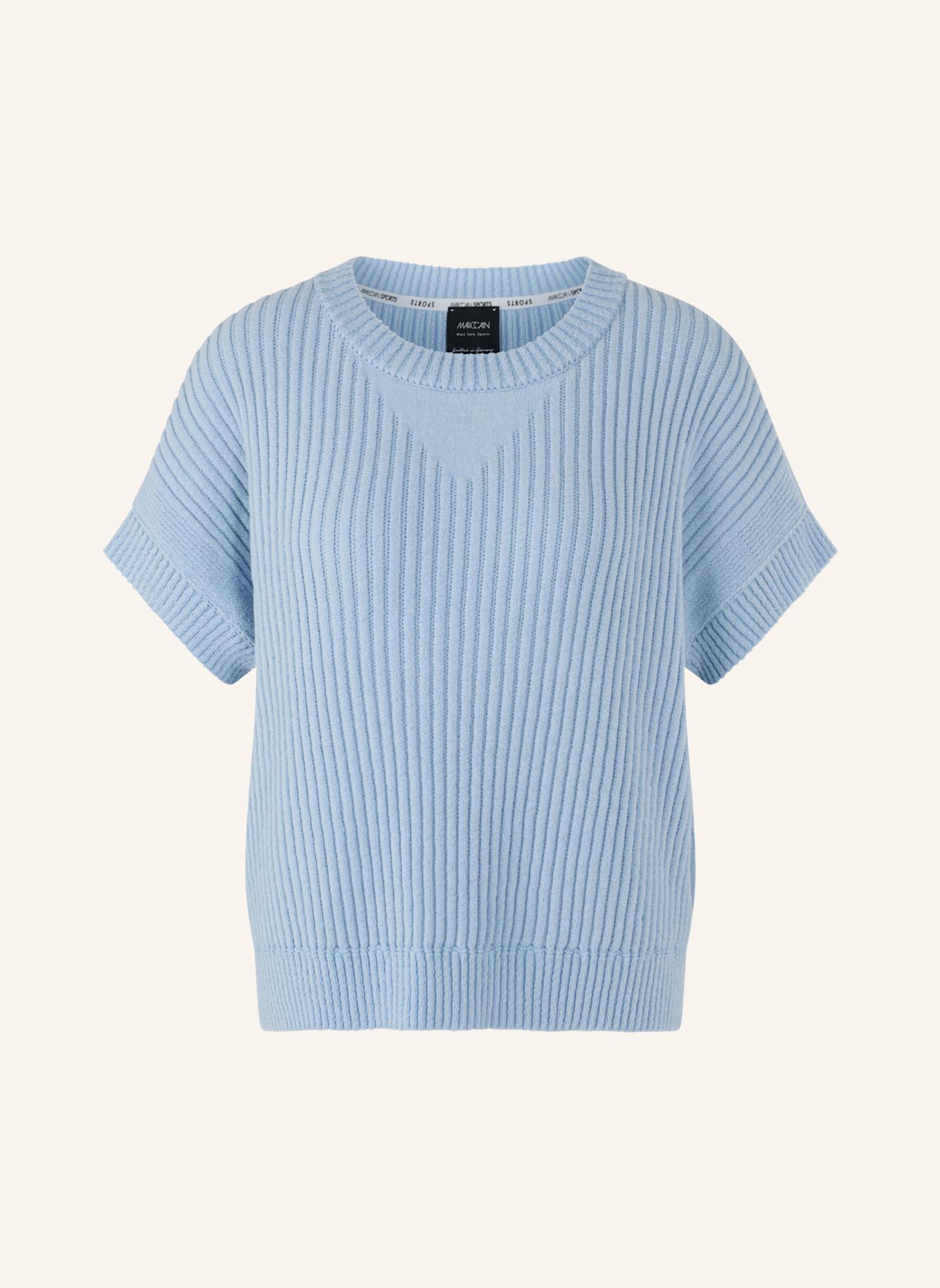 MARC CAIN Pullover: HELLBLAU