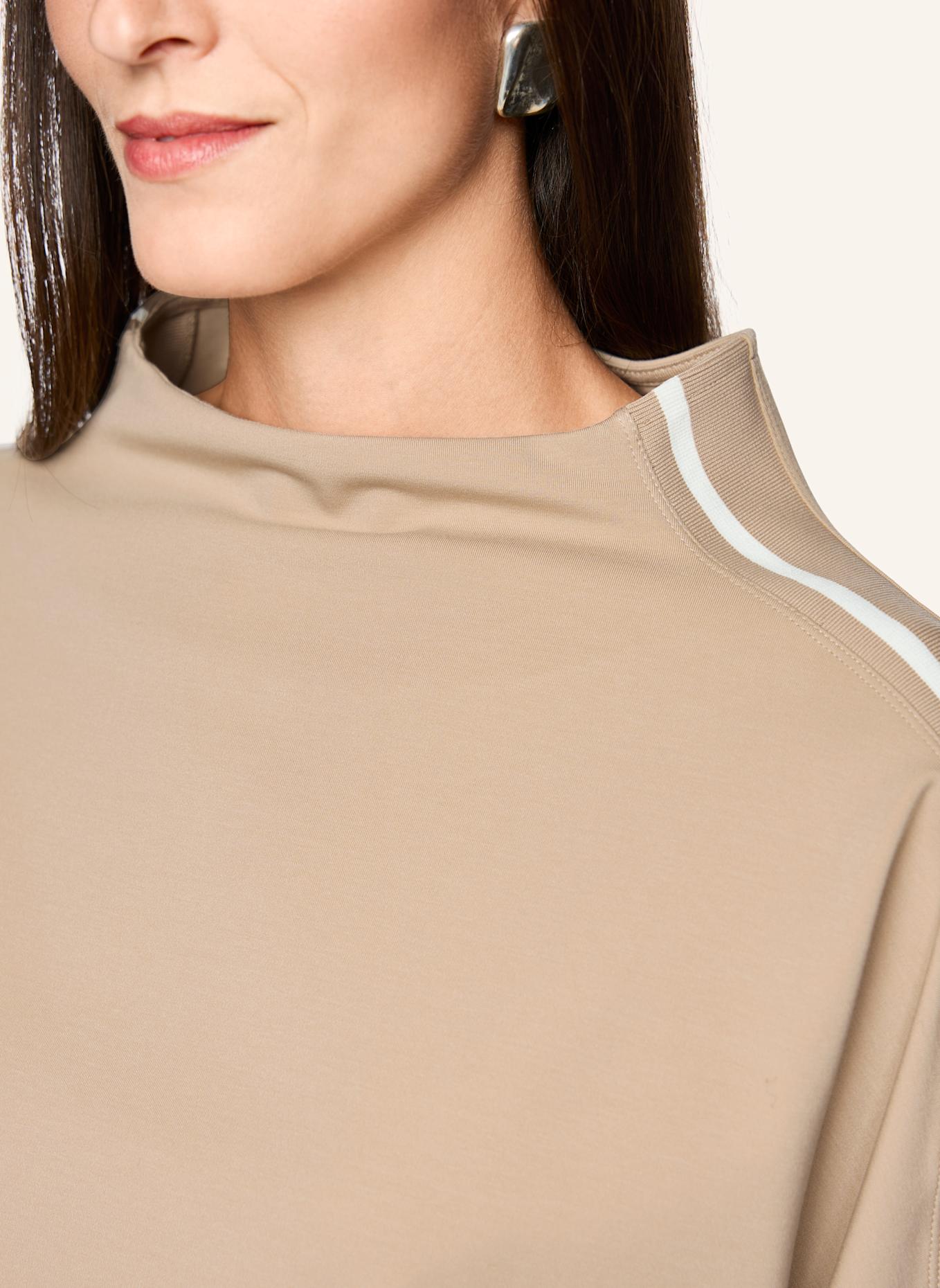 MARC CAIN Sweat-Shirt: GRAU