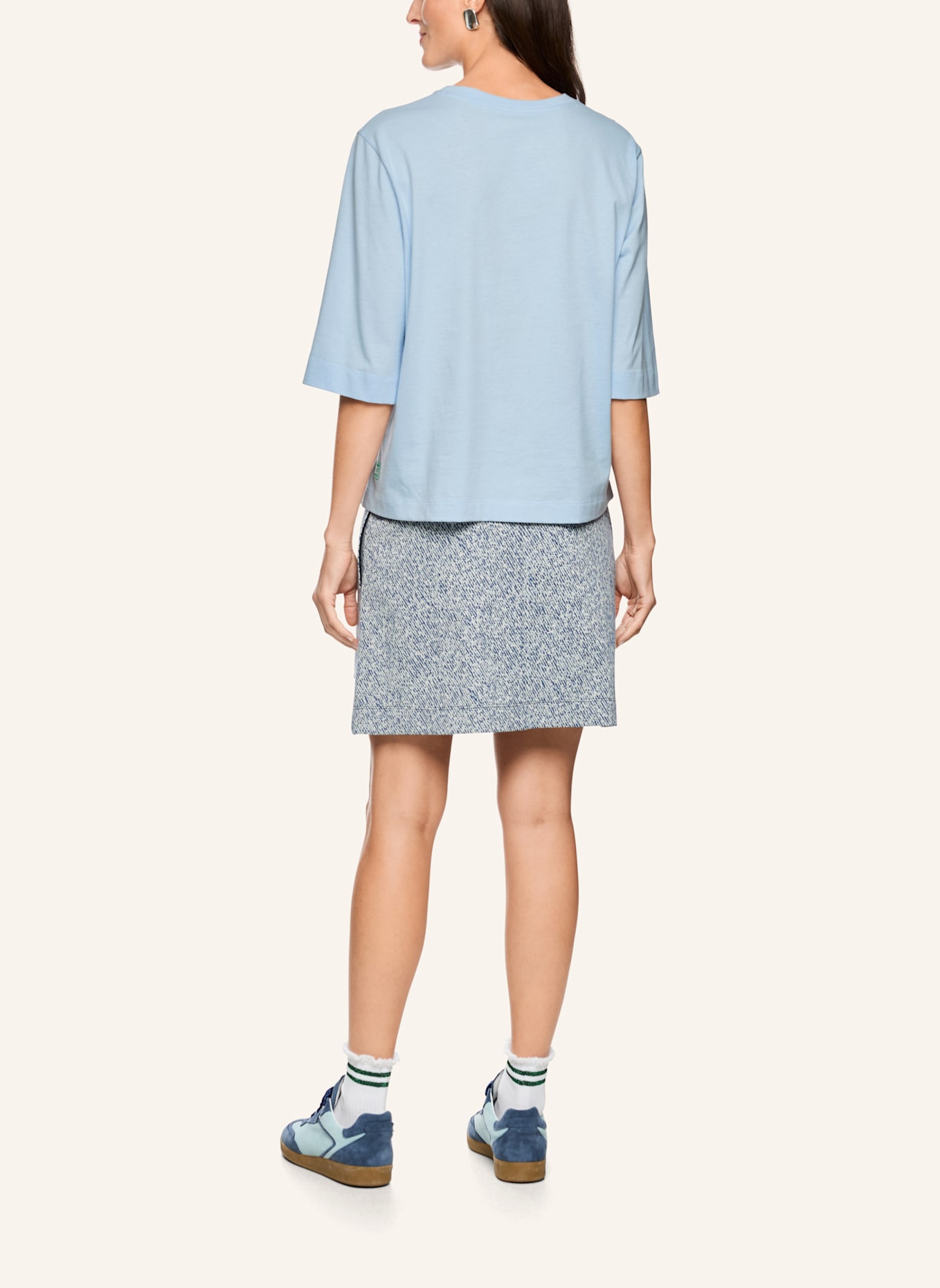 MARC CAIN T-Shirt: HELLBLAU