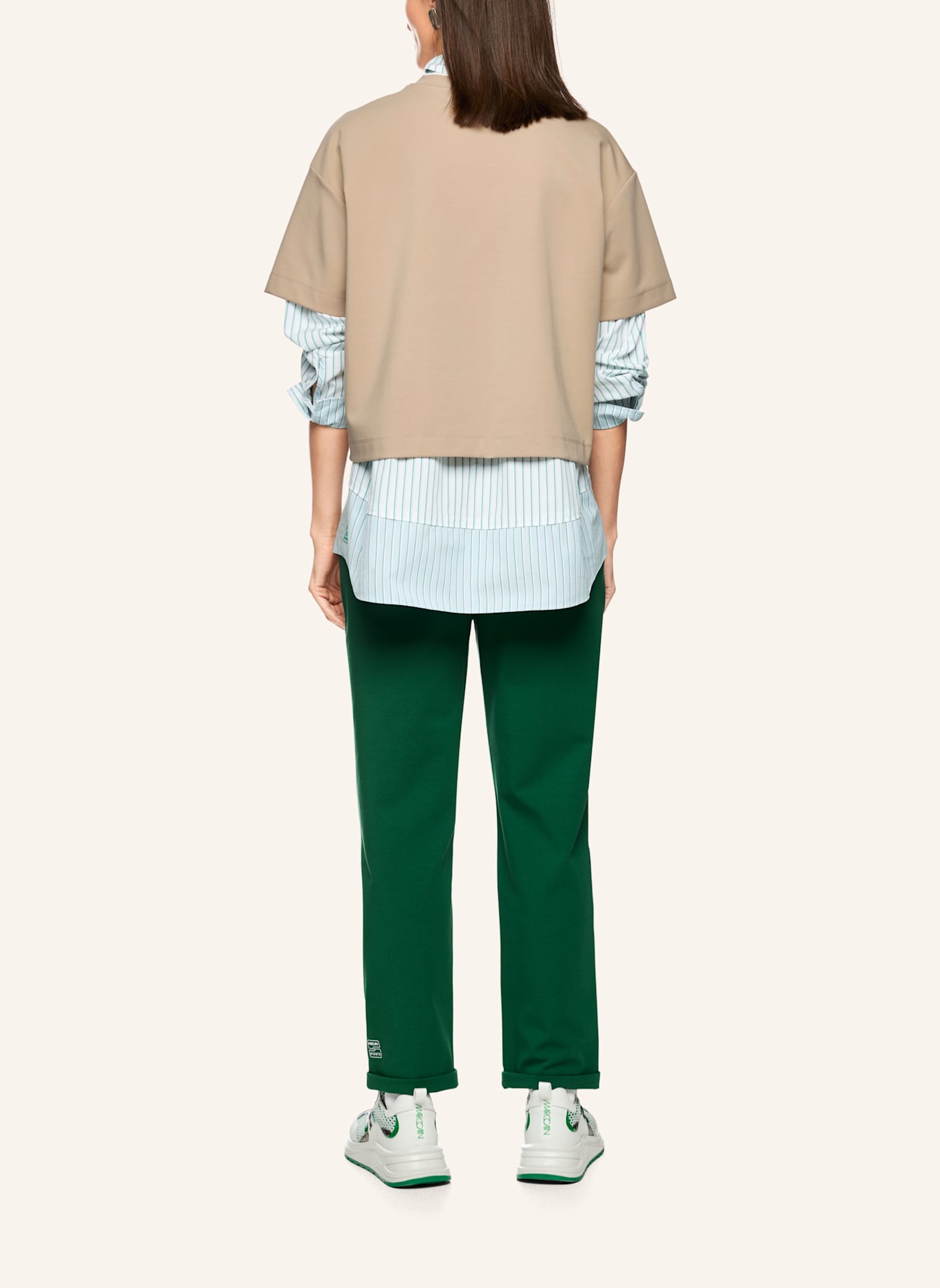 MARC CAIN T-Shirt: GRAU