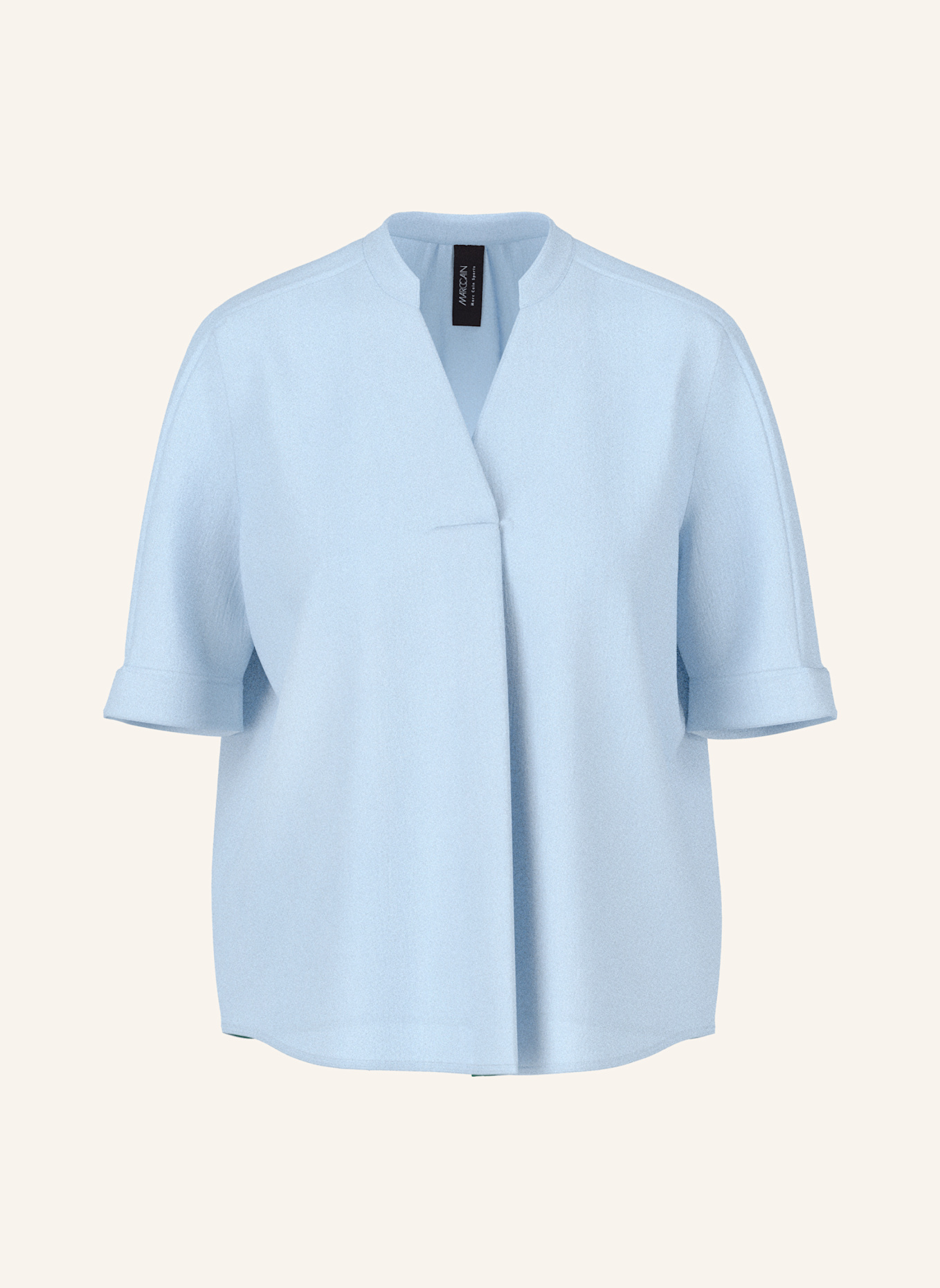 MARC CAIN Bluse: HELLBLAU