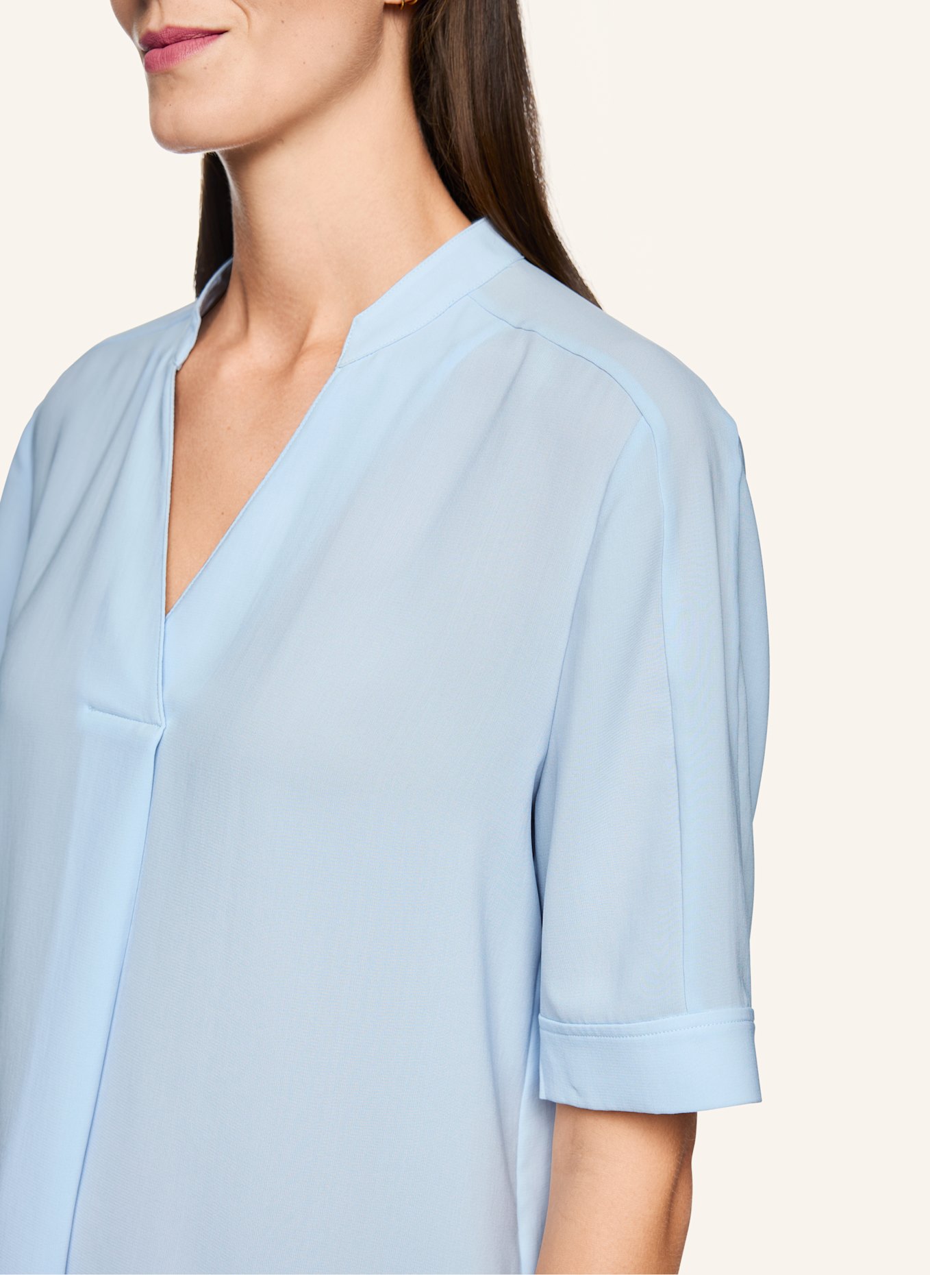 MARC CAIN Bluse: HELLBLAU