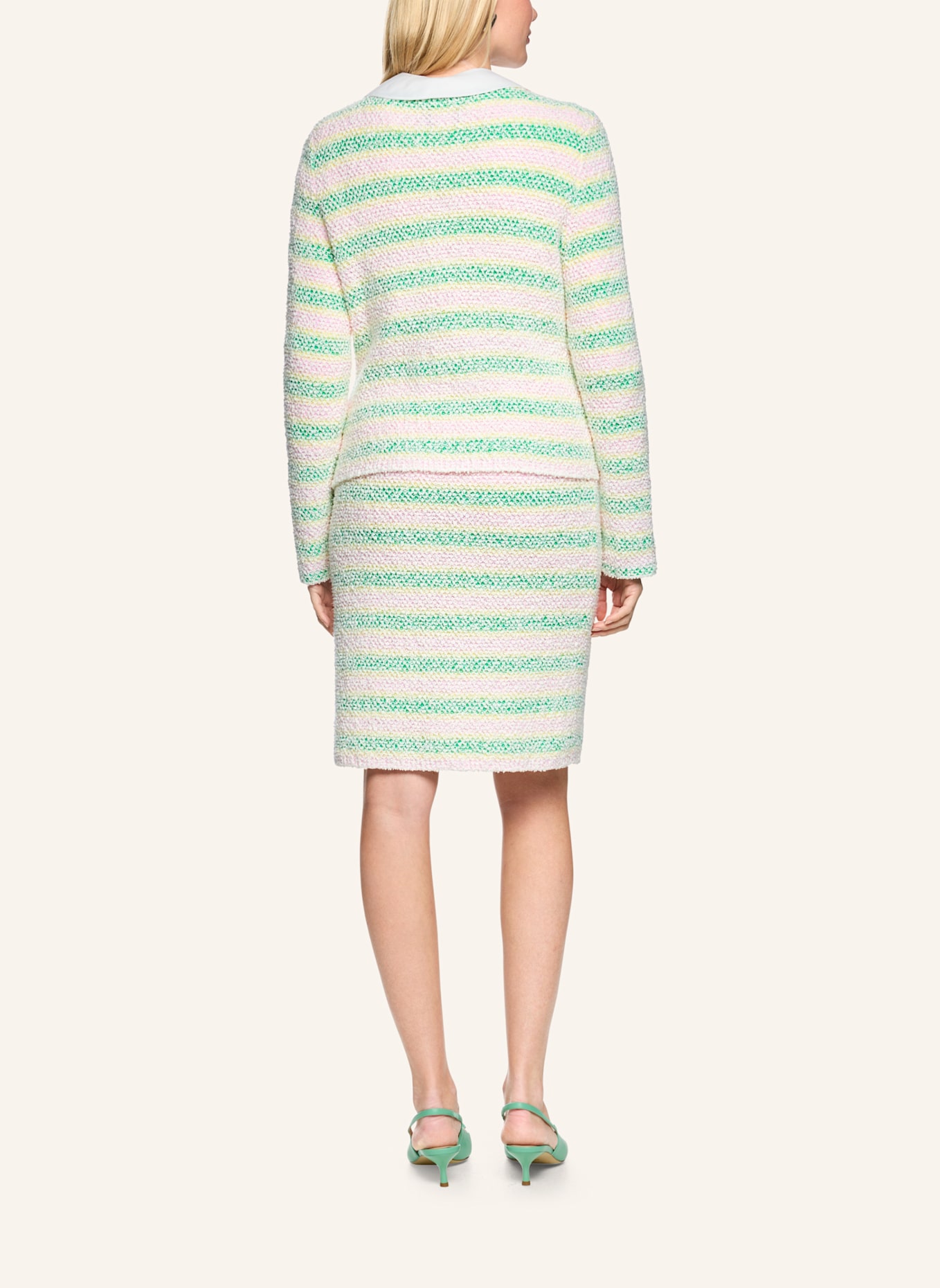 MARC CAIN Cardigan: HELLGRÜN