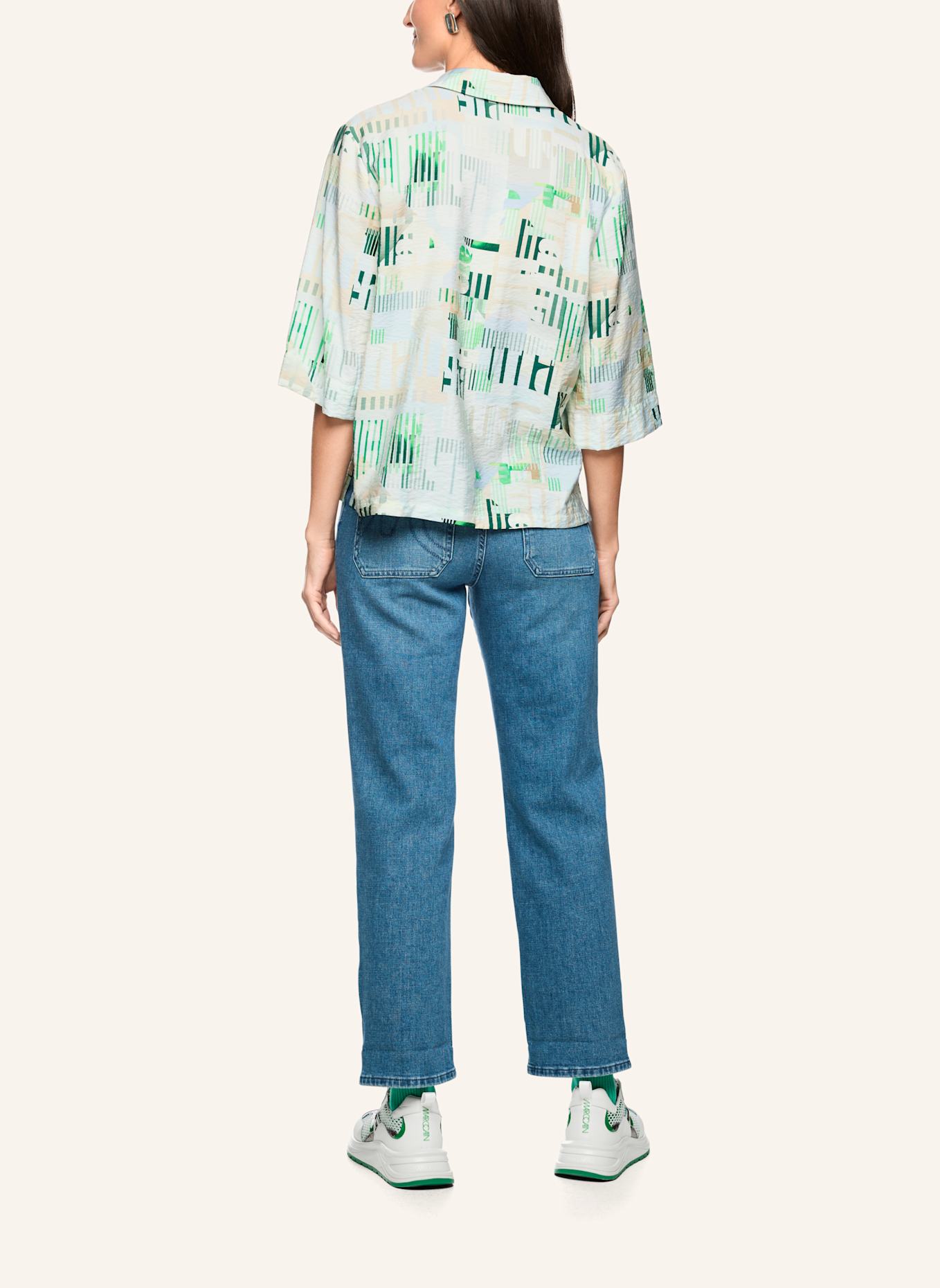 MARC CAIN Bluse: HELLBLAU