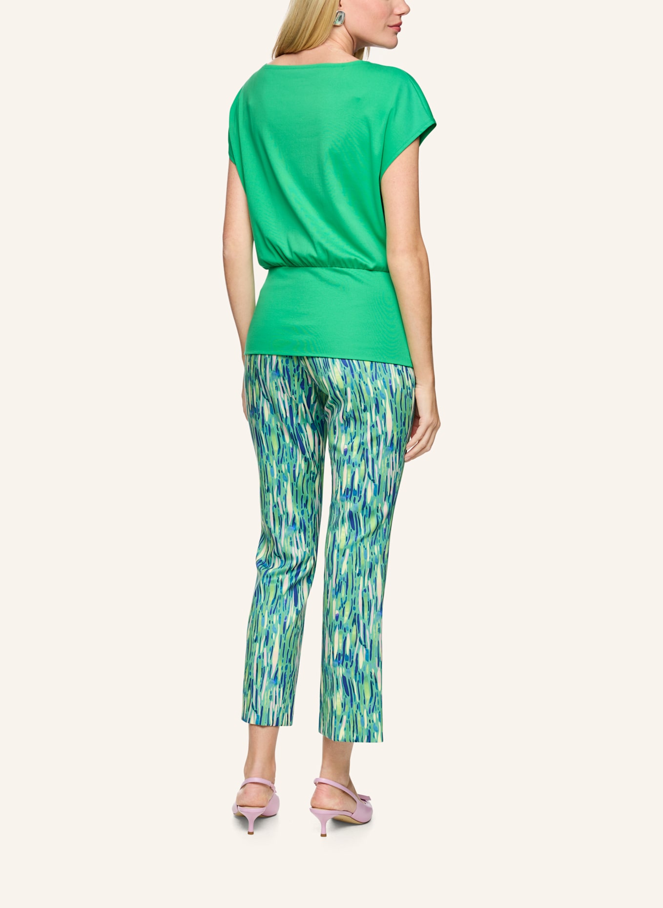 MARC CAIN T-Shirt: HELLGRÜN