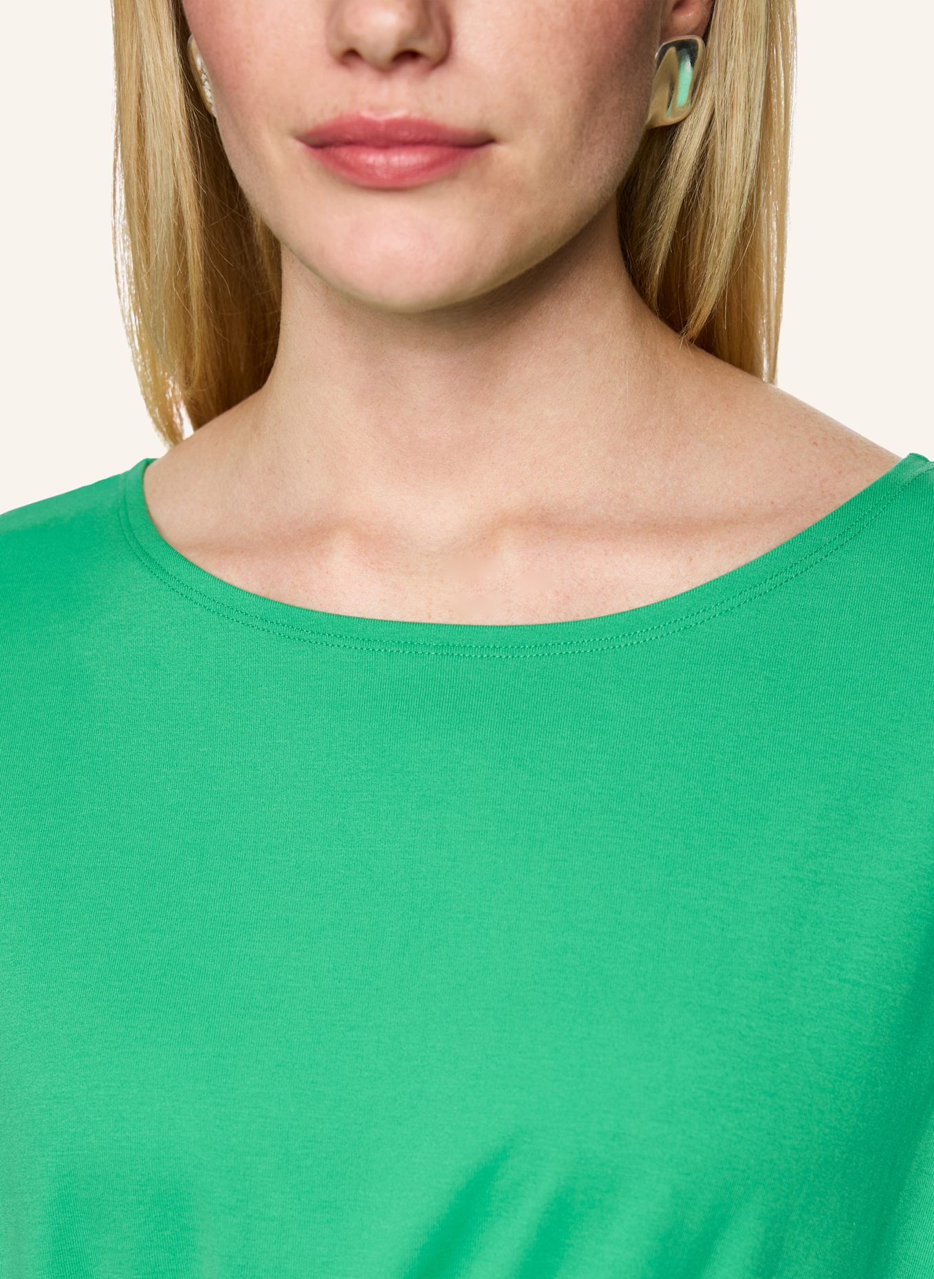 MARC CAIN T-Shirt: HELLGRÜN