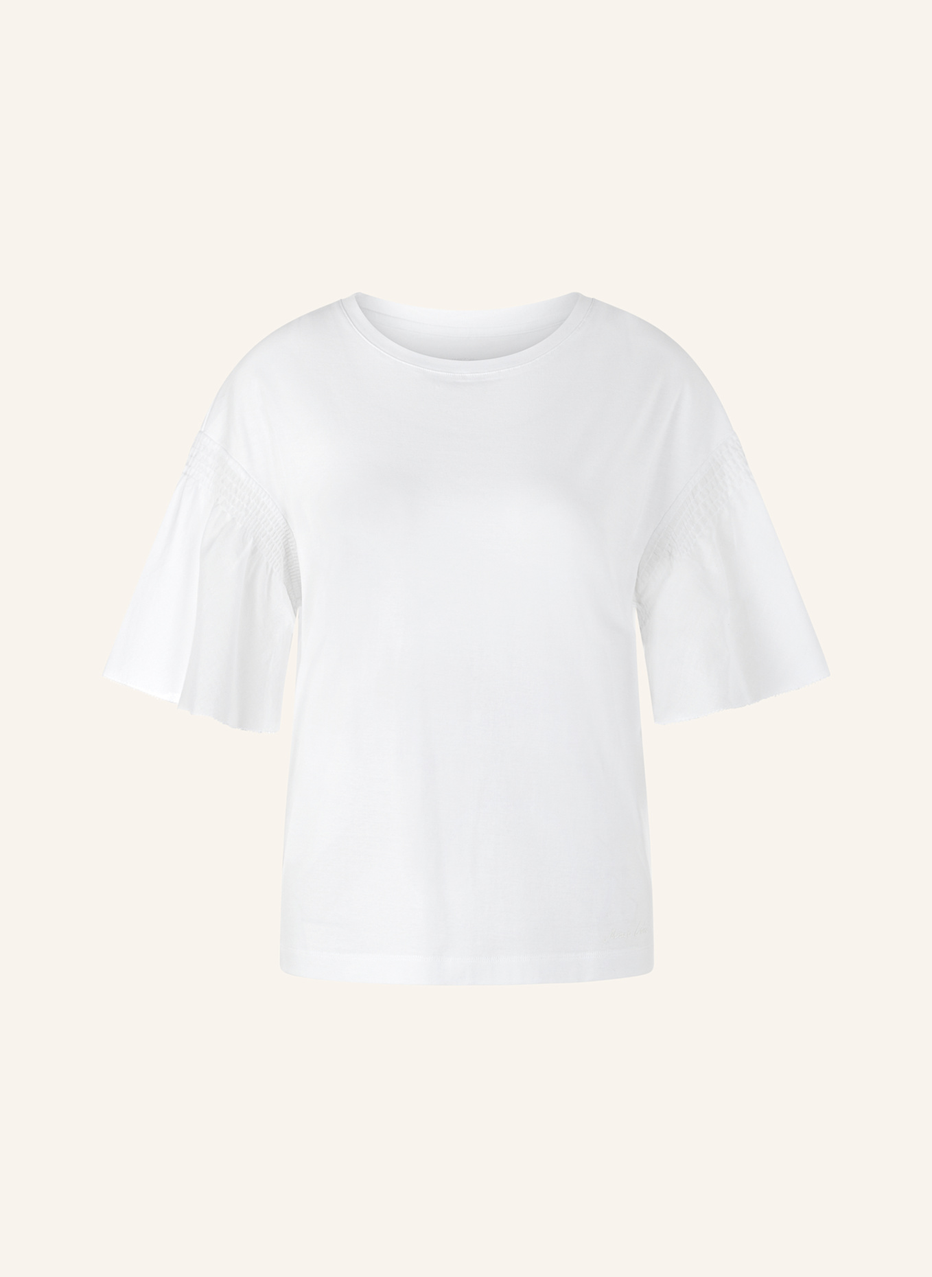 MARC CAIN T-Shirt: WEISS