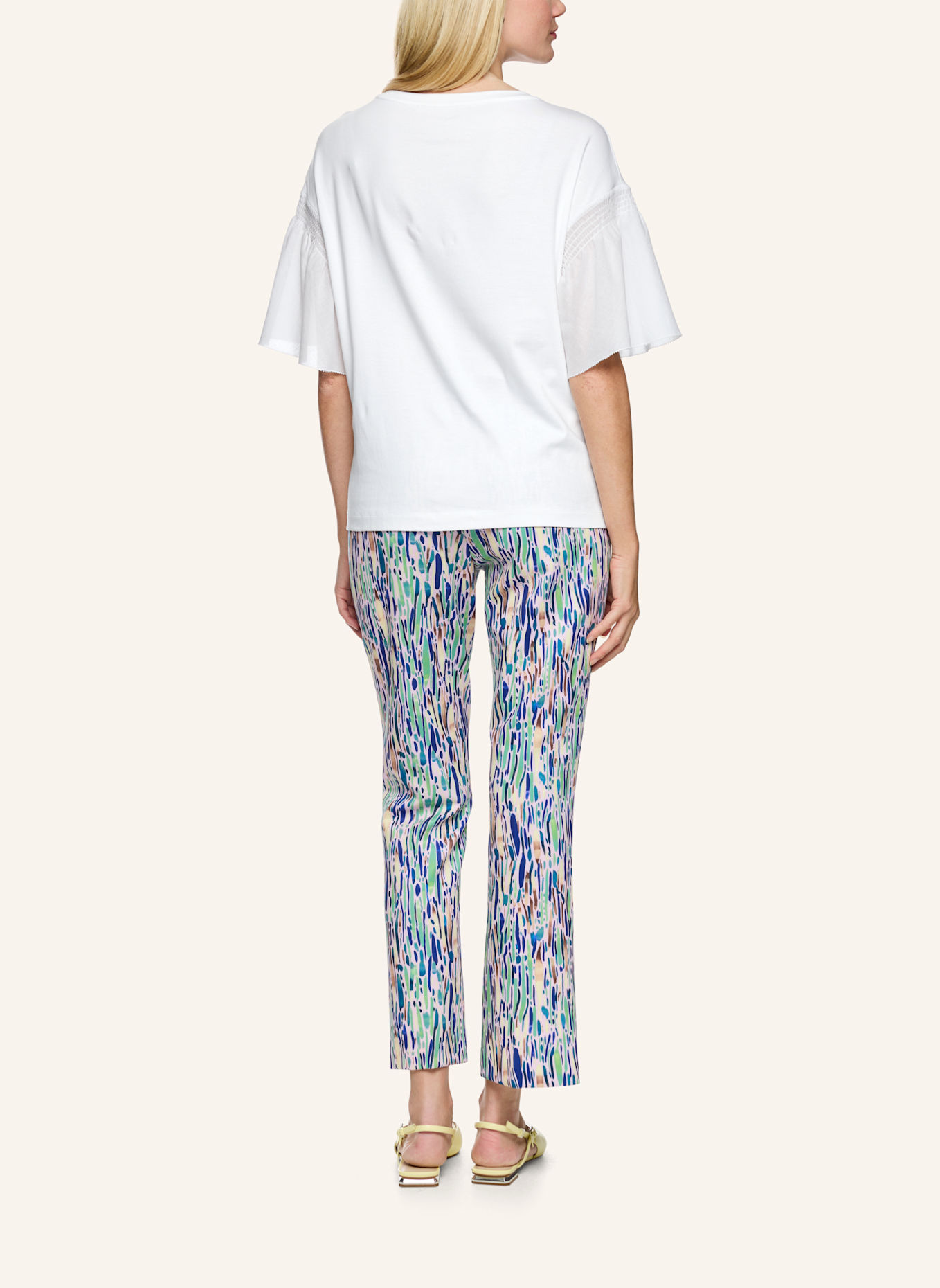 MARC CAIN T-Shirt: WEISS