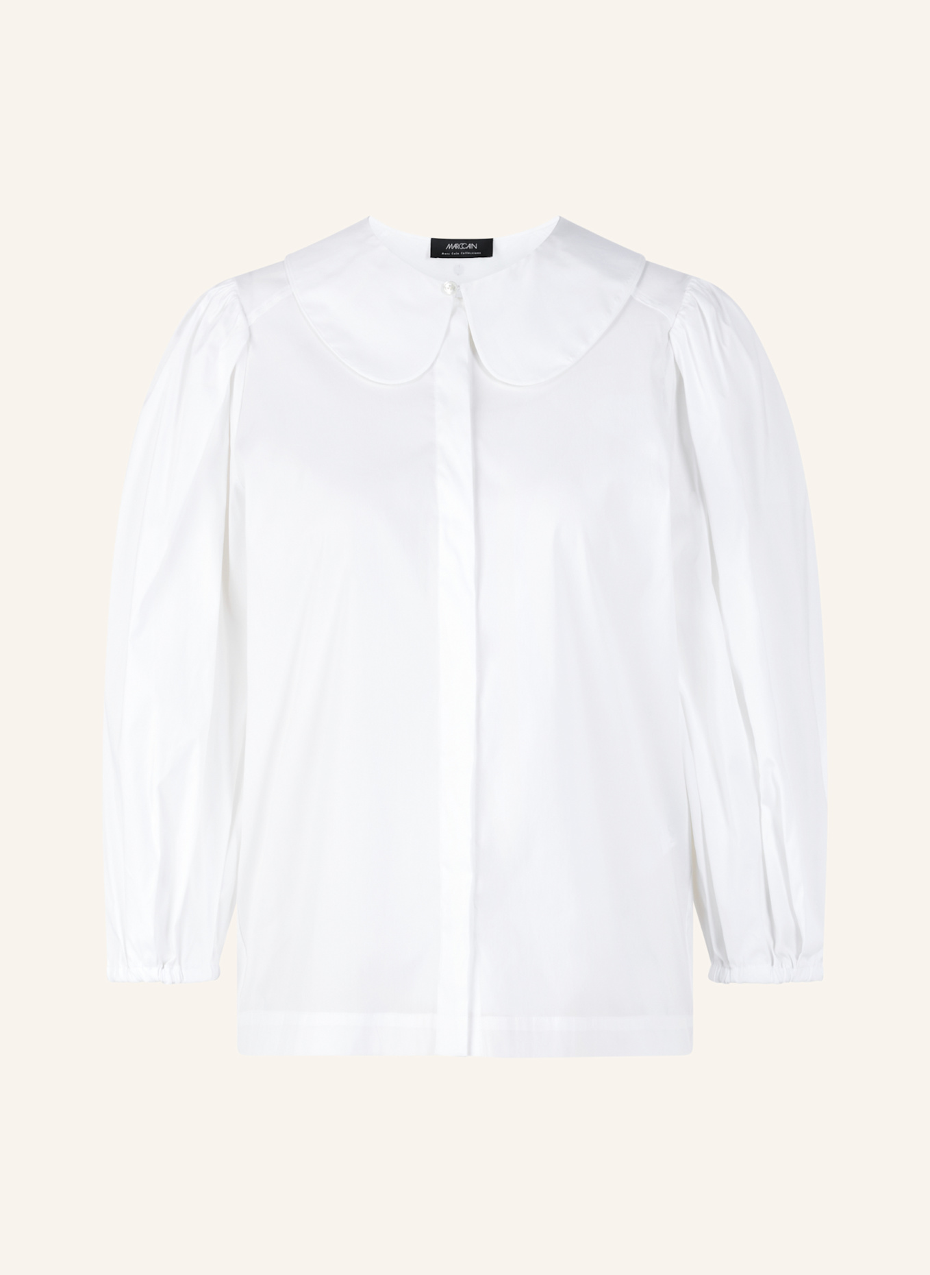 MARC CAIN Bluse: WEISS