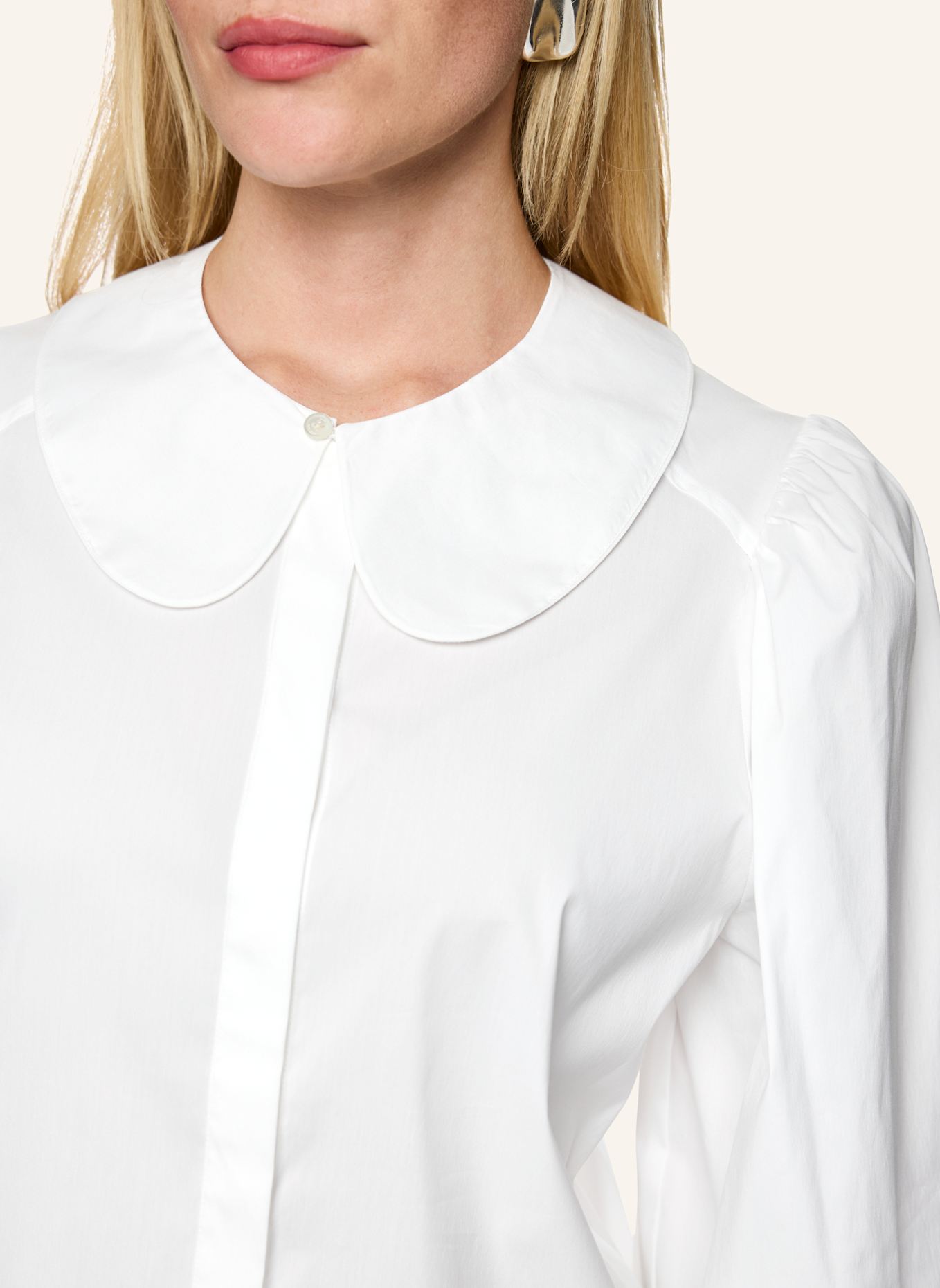 MARC CAIN Bluse: WEISS