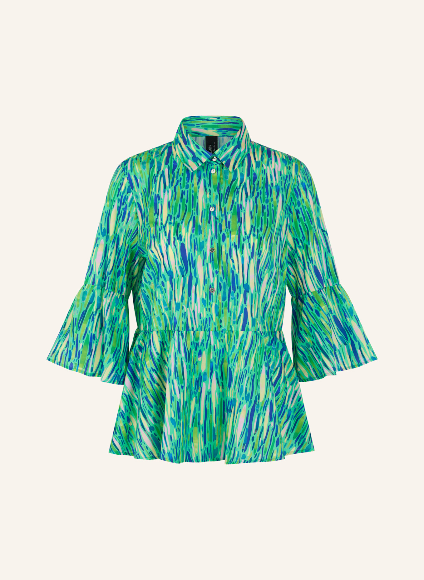 MARC CAIN Bluse: HELLGRÜN
