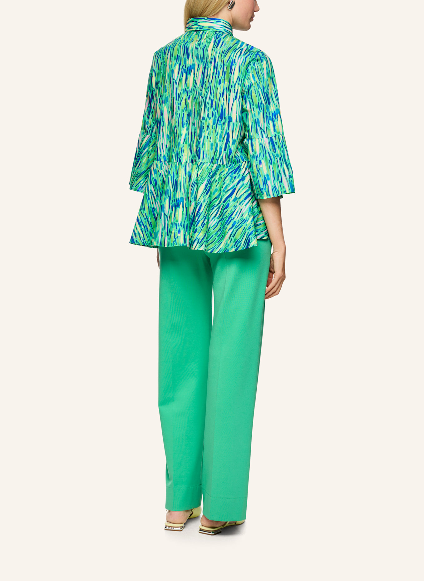 MARC CAIN Bluse: HELLGRÜN