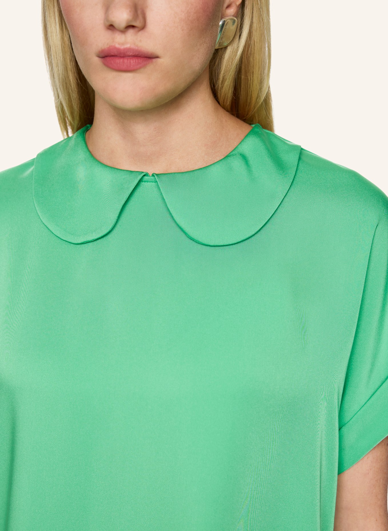 MARC CAIN Bluse: HELLGRÜN