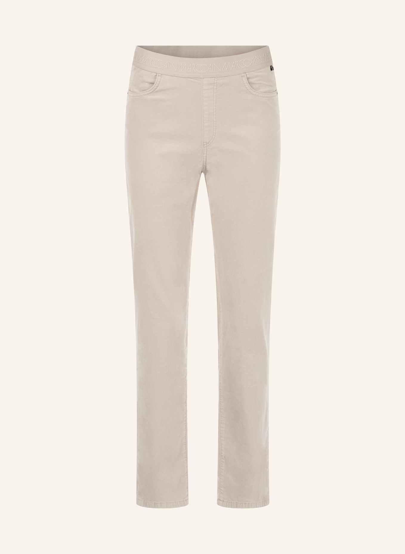 MARC CAIN Hose SIENA: BEIGE/ GRAU/ TAUPE