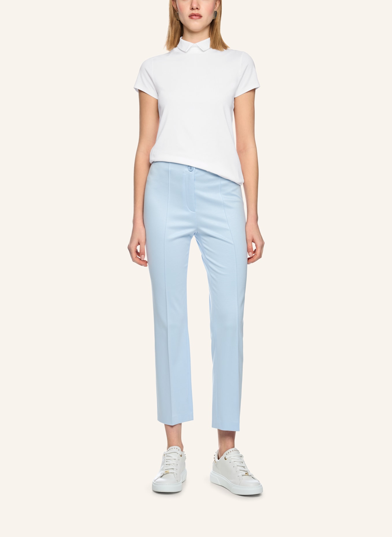 MARC CAIN T-Shirt: WEISS