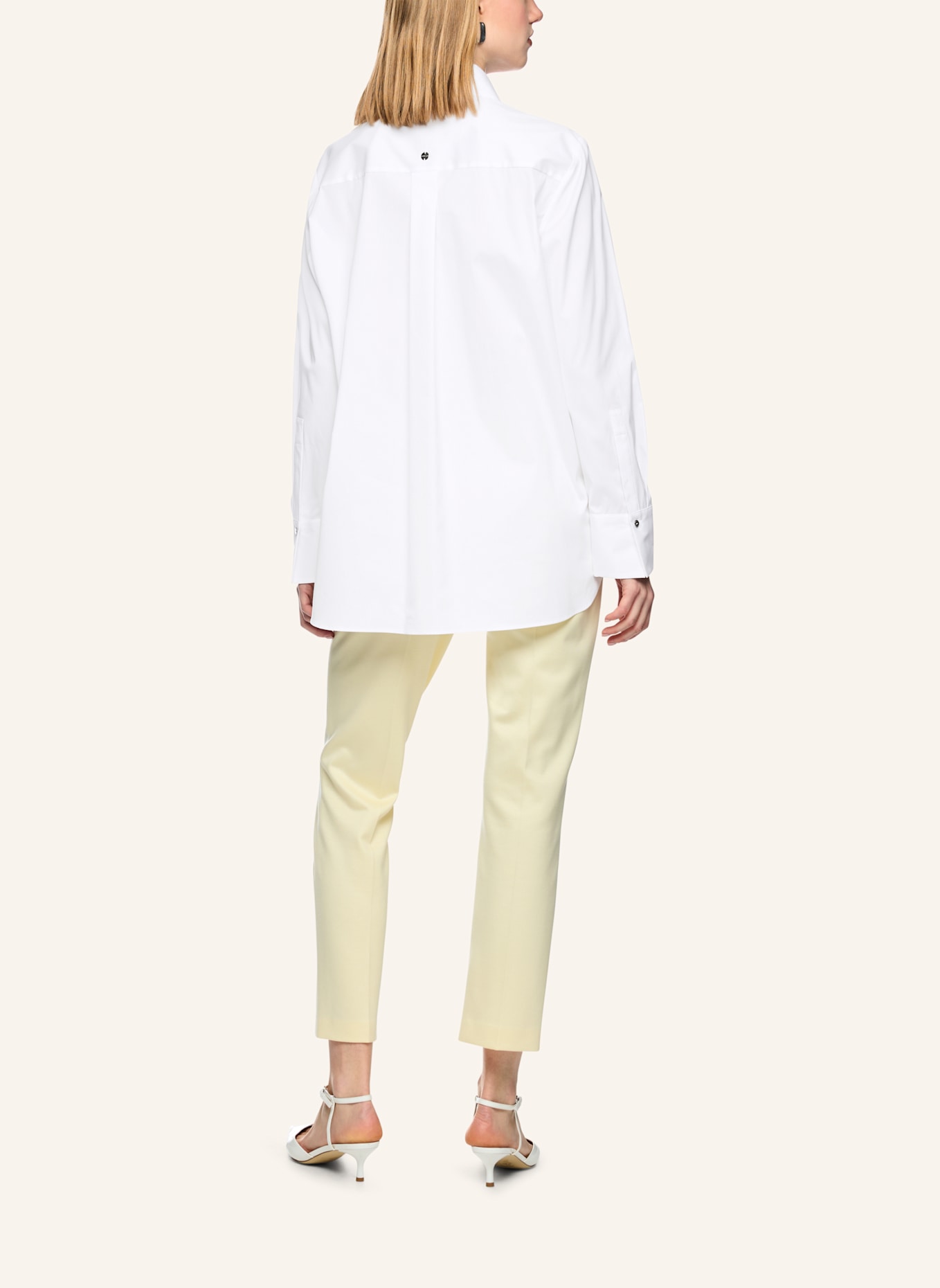 MARC CAIN Bluse: WEISS