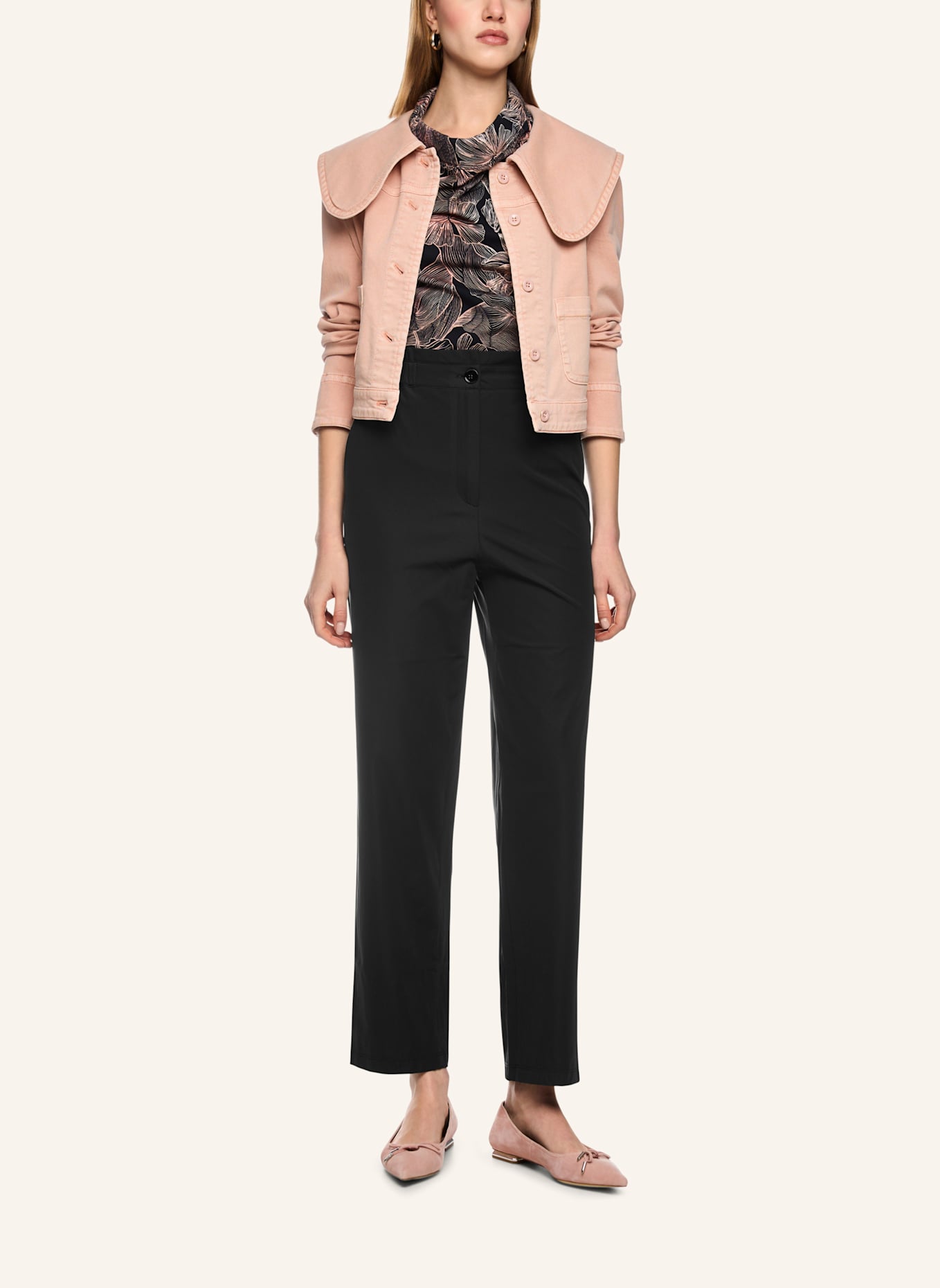 MARC CAIN Hose FRANCA: SCHWARZ