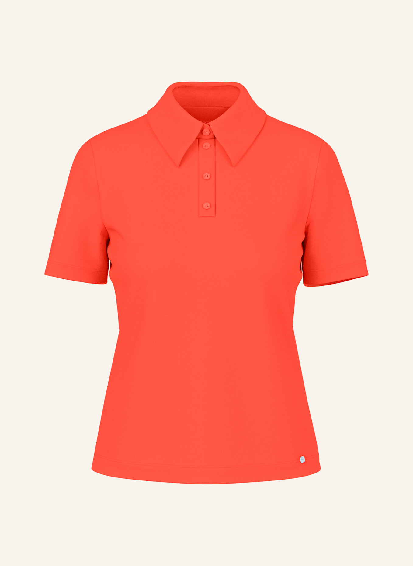 MARC CAIN Jersey-Poloshirt: ROT