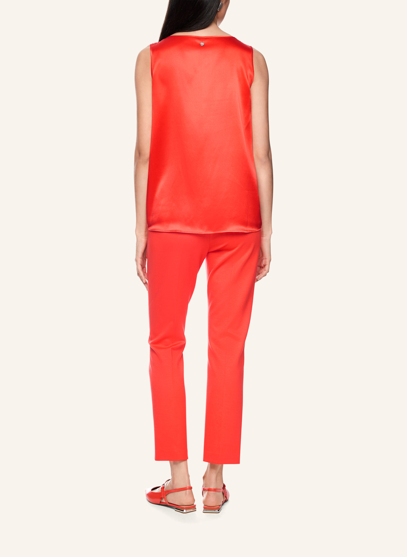 MARC CAIN Seidentop: ROT