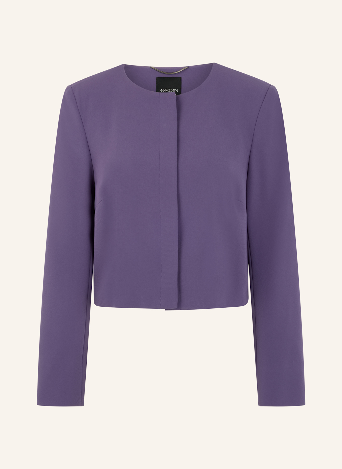 MARC CAIN Kastenjacke: DUNKELLILA