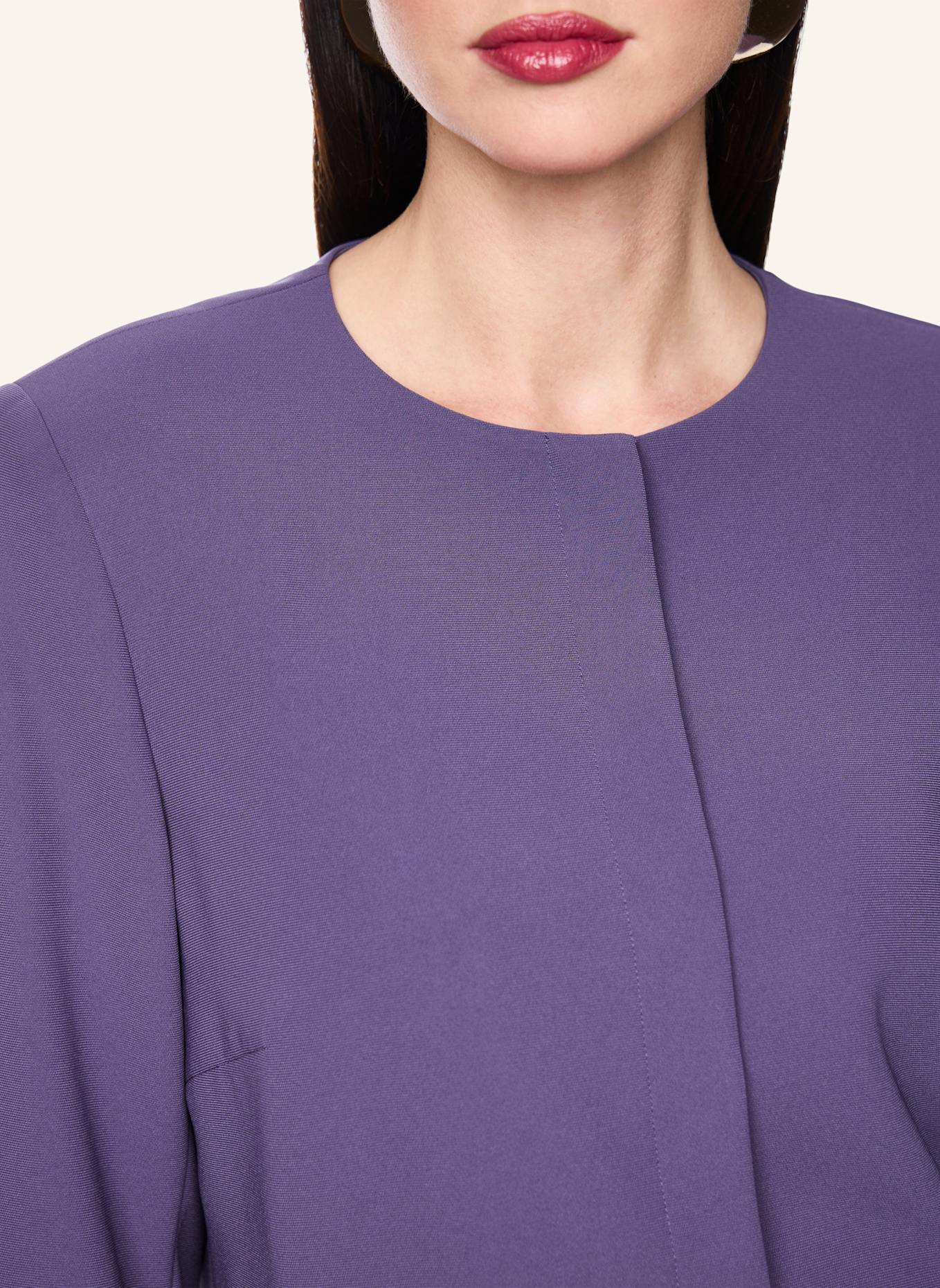 MARC CAIN Kastenjacke: DUNKELLILA