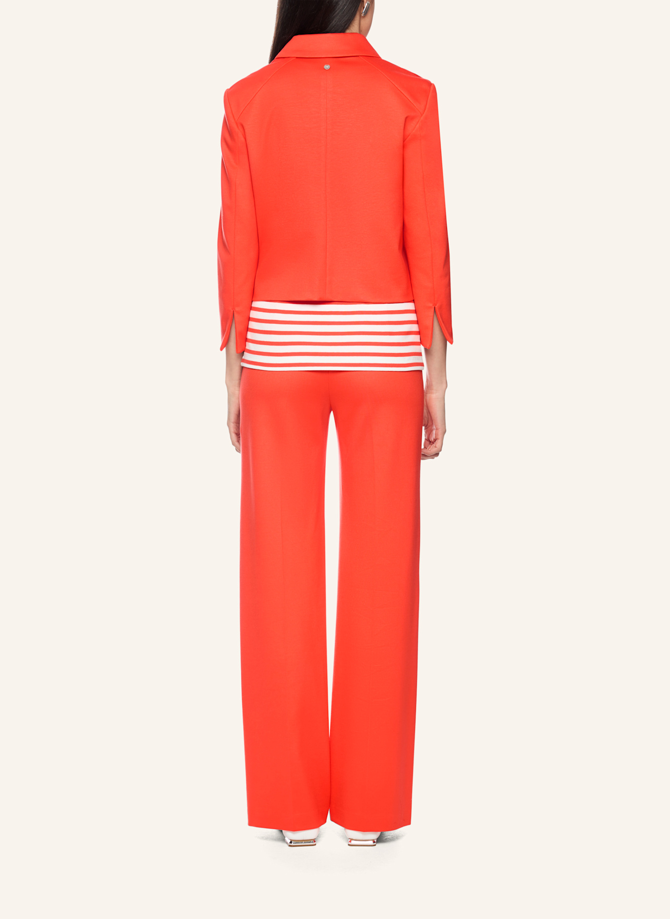 MARC CAIN Kastenjacke aus Jersey: ROT