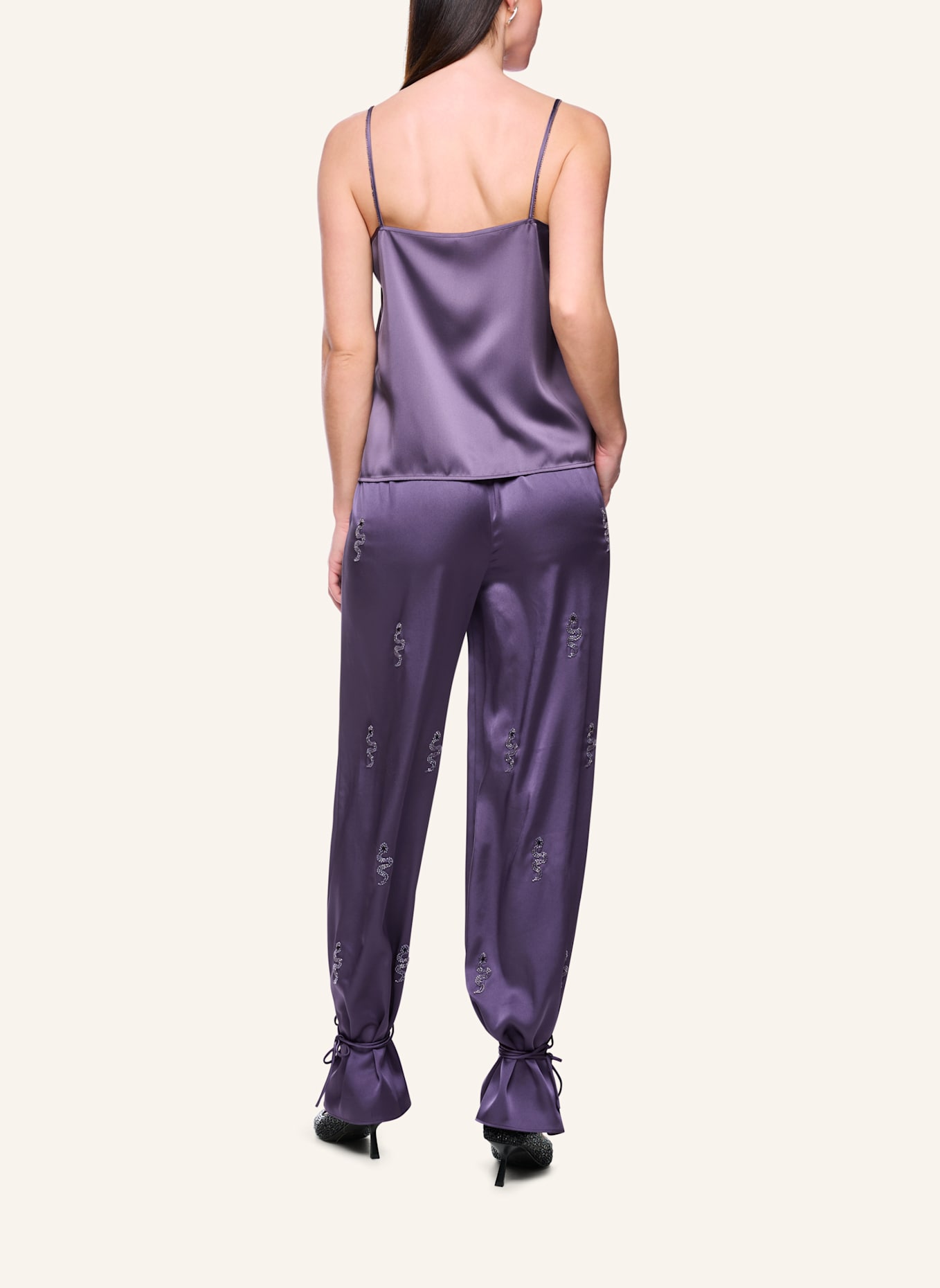 MARC CAIN Top: DUNKELLILA