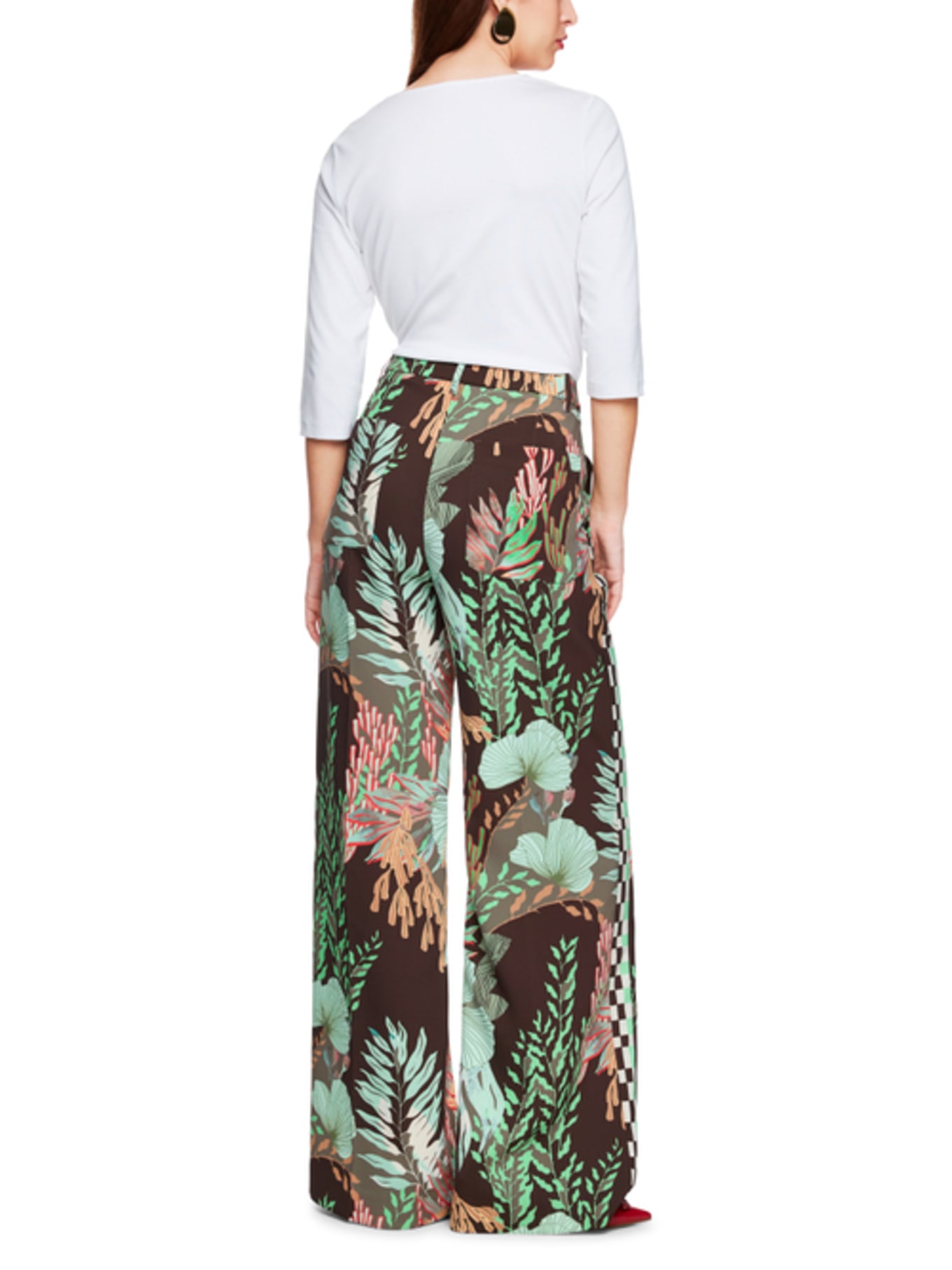 MARC CAIN Hose WAUKEE: DUNKELBRAUN