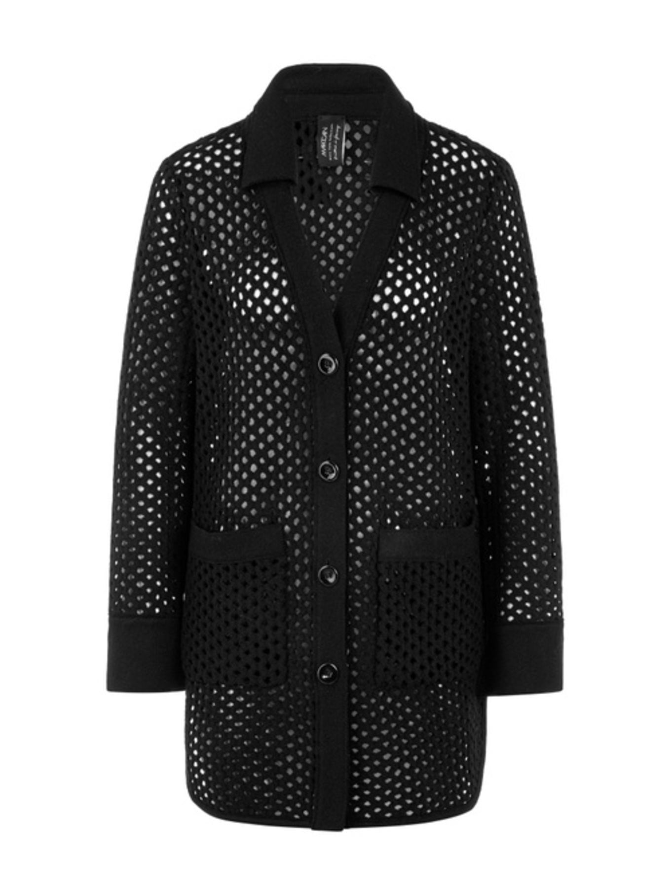 MARC CAIN Strickjacke: SCHWARZ