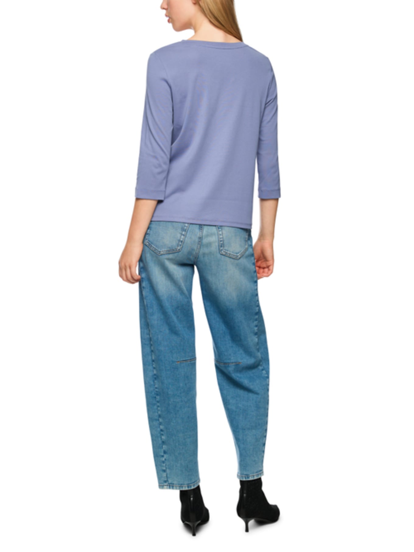 MARC CAIN Shirt mit 3/4-Arm: LILA