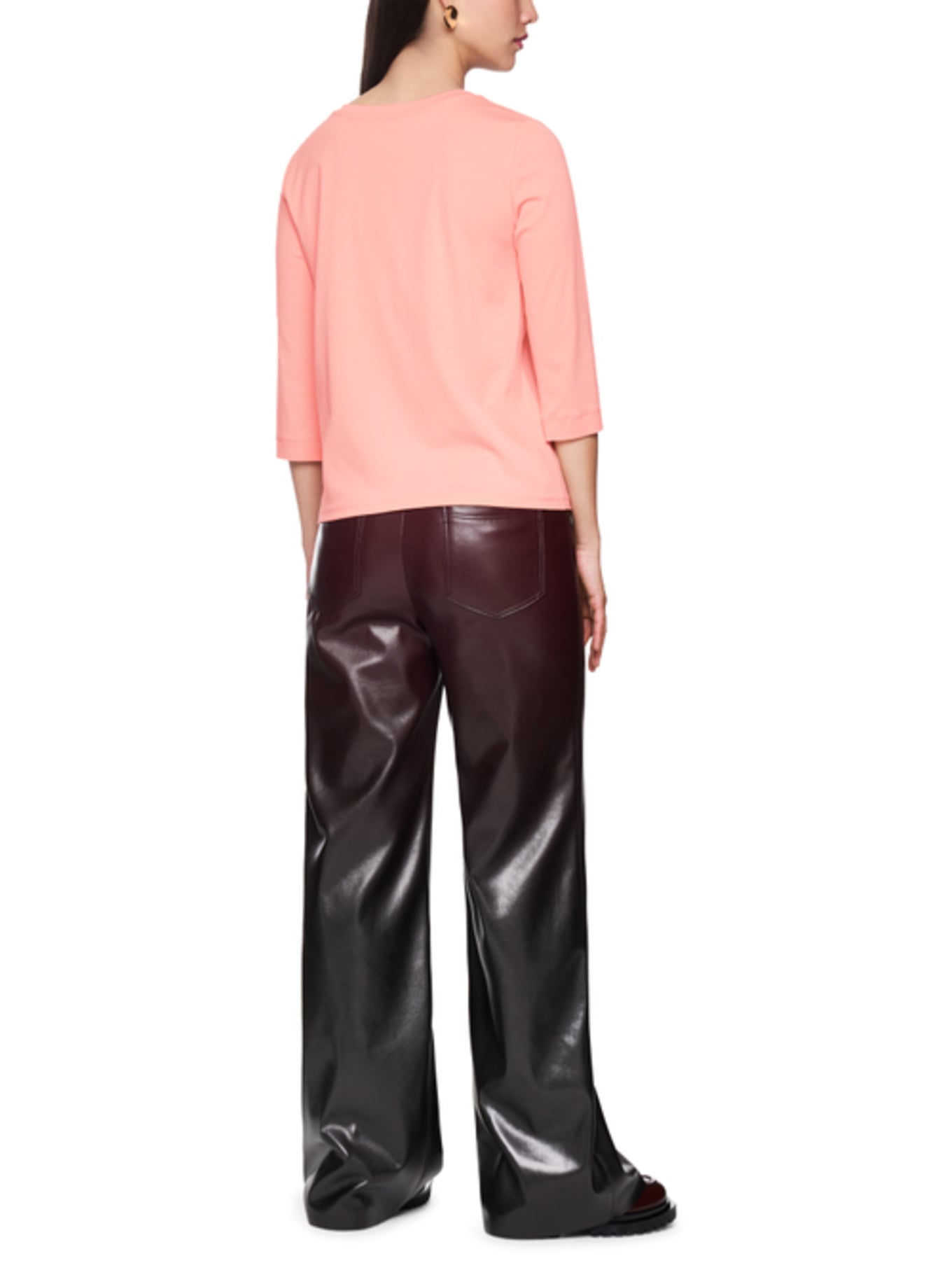 MARC CAIN Shirt mit 3/4-Arm: ROSA