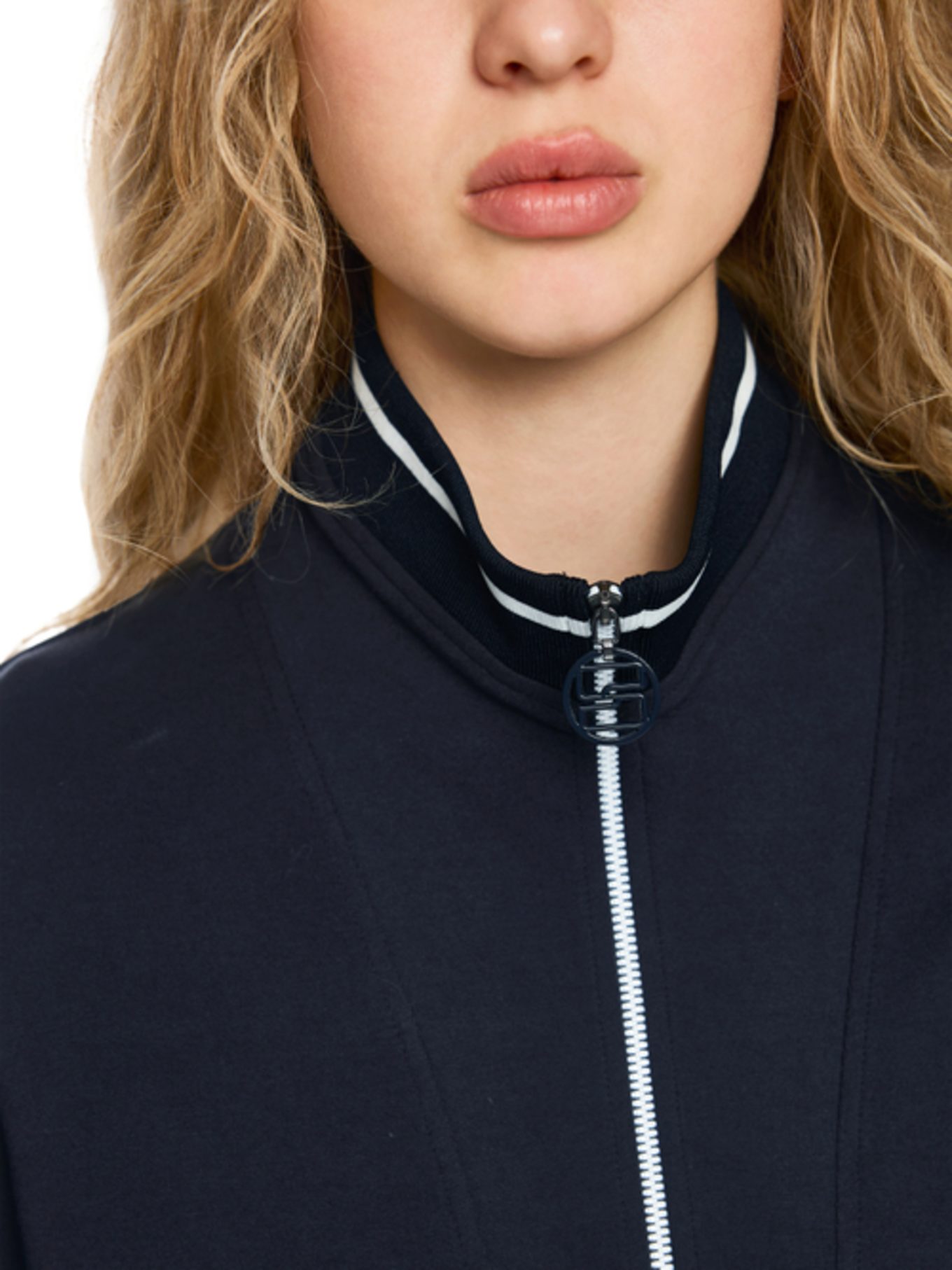 MARC CAIN Jacke: DUNKELBLAU