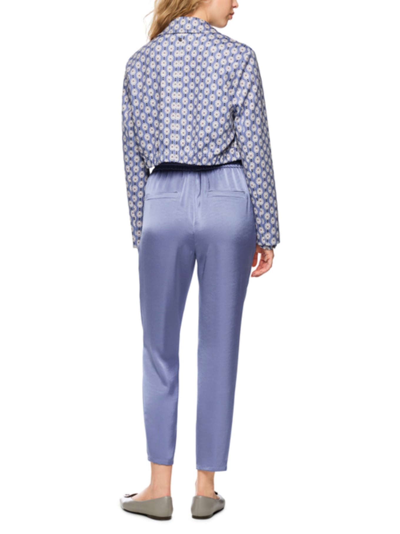 MARC CAIN 7/8-Hose RHODOS im Jogging-Stil: LILA