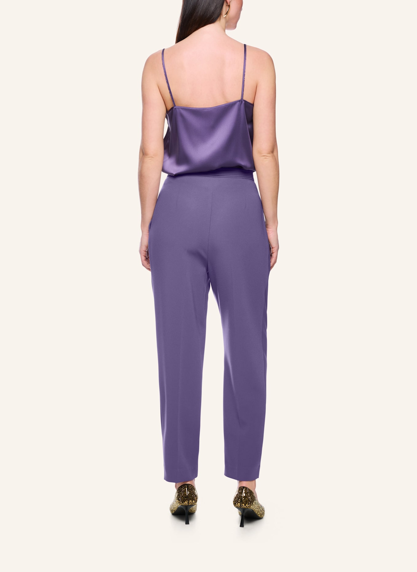 MARC CAIN Hose: DUNKELLILA