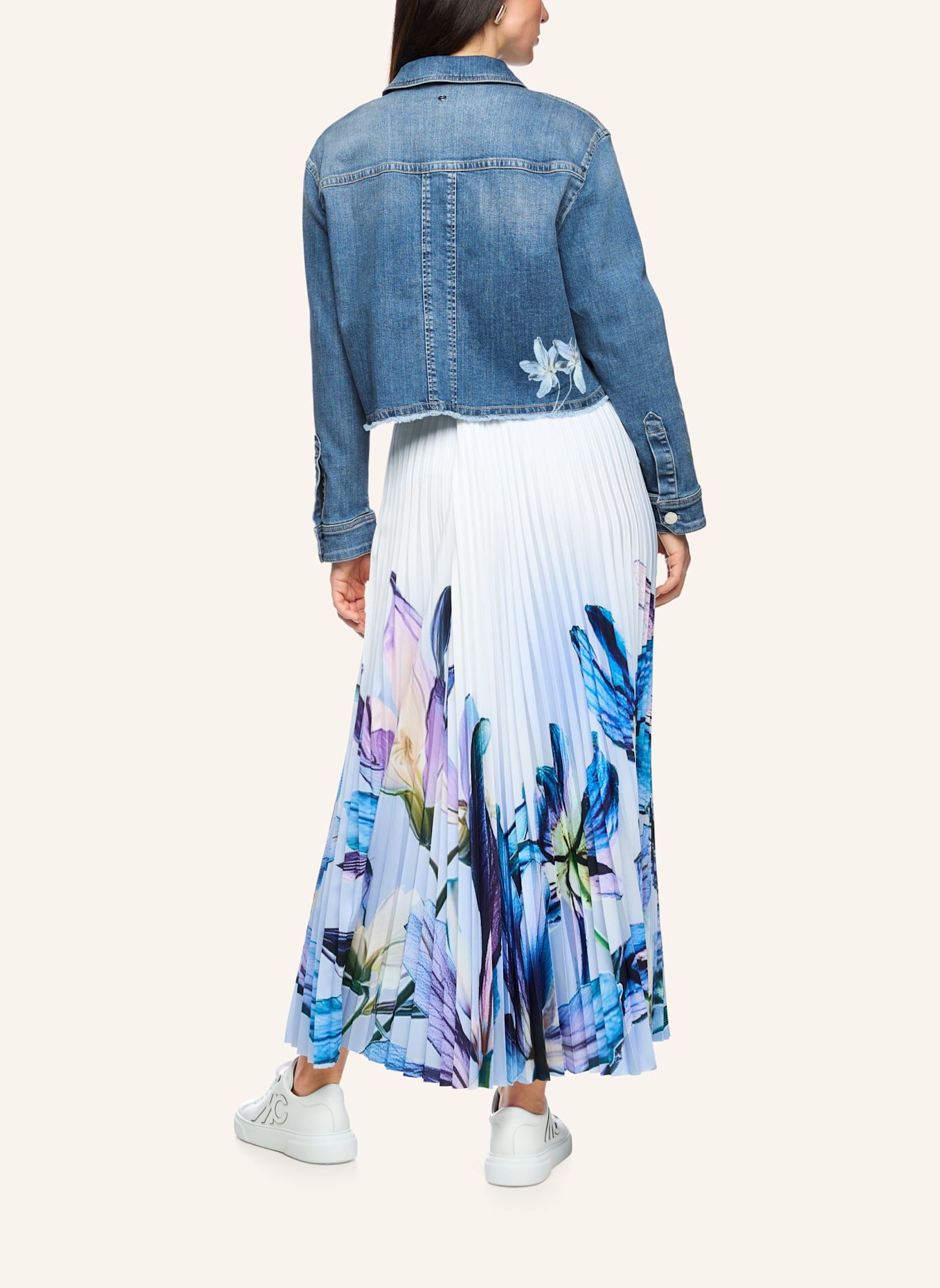 MARC CAIN Jacke: BLAU