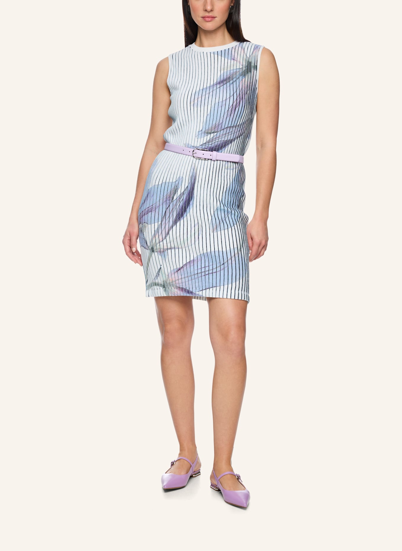 MARC CAIN Kleid: WEISS