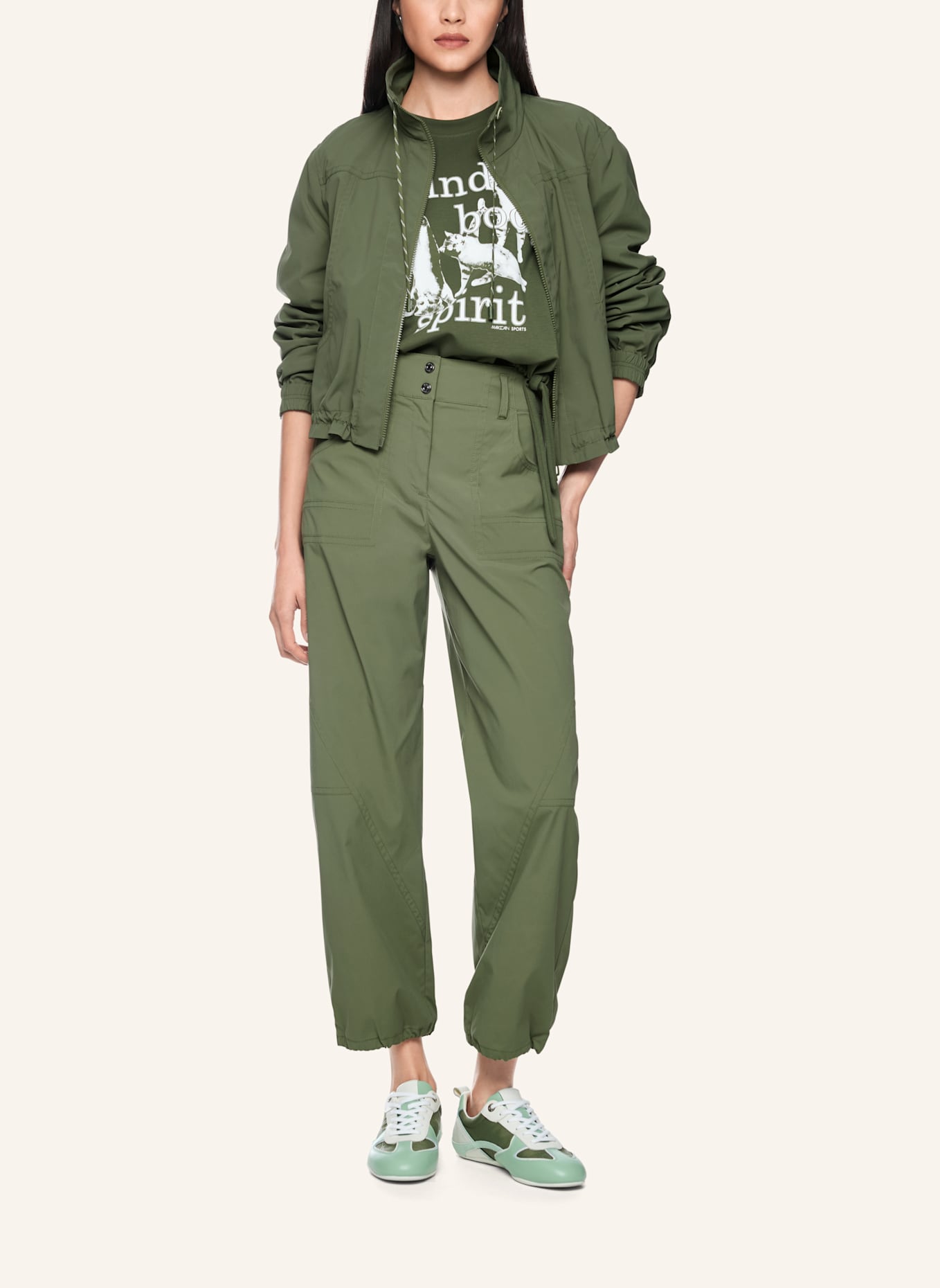 MARC CAIN Hose RUMA: OLIV