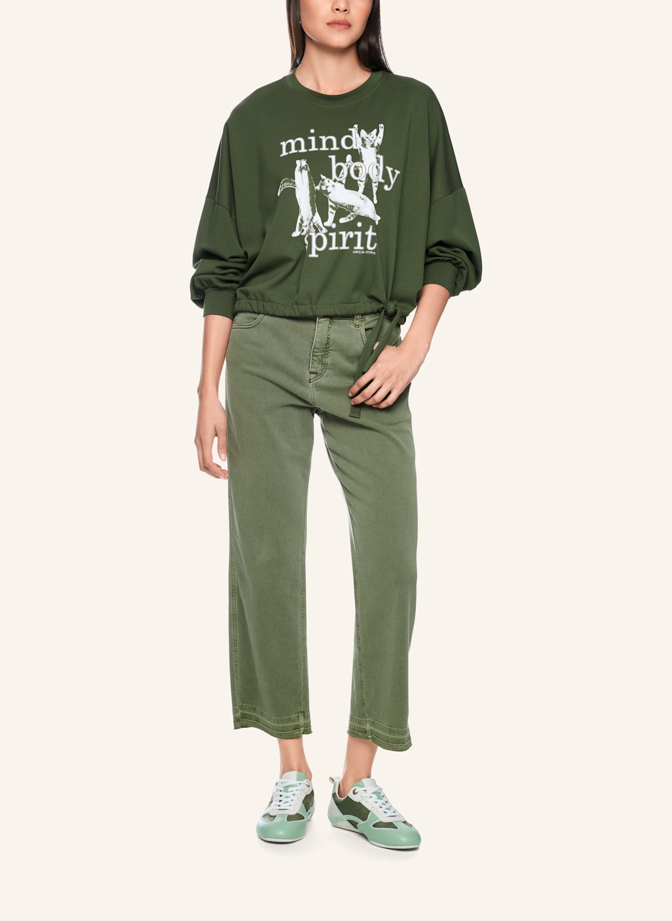 MARC CAIN Sweat-Shirt: OLIV