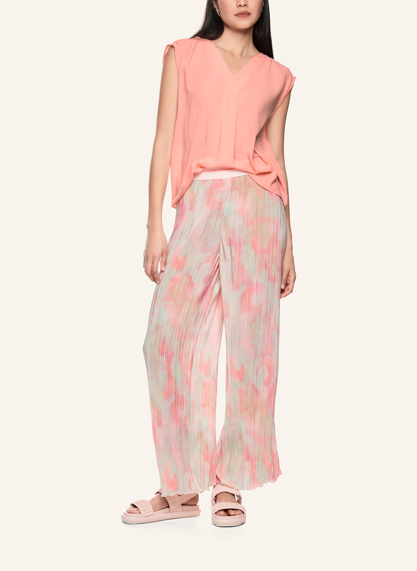 MARC CAIN Bluse: LACHS