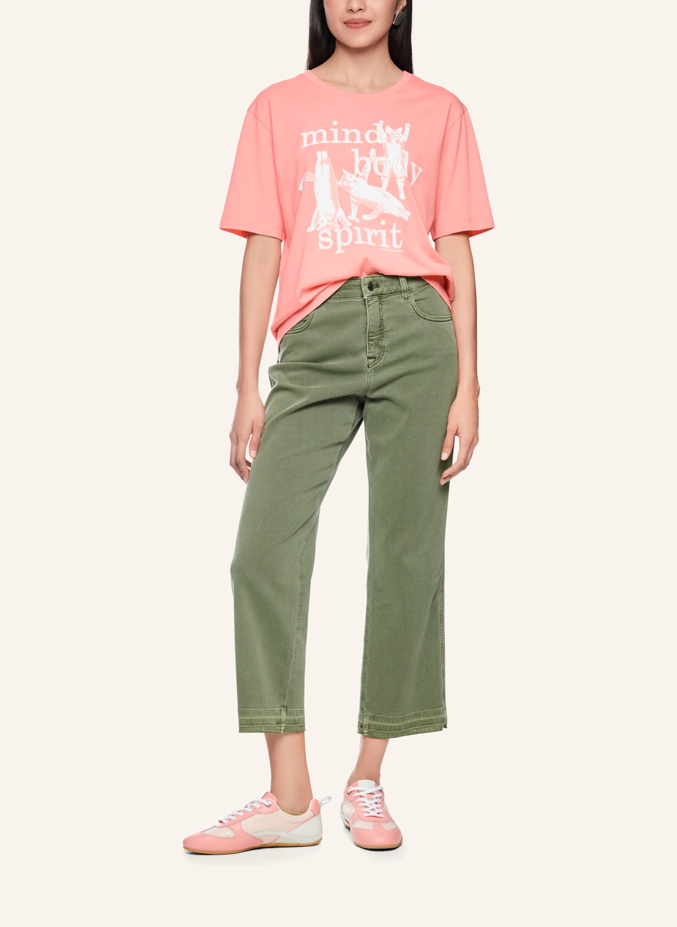 MARC CAIN T-Shirt: LACHS