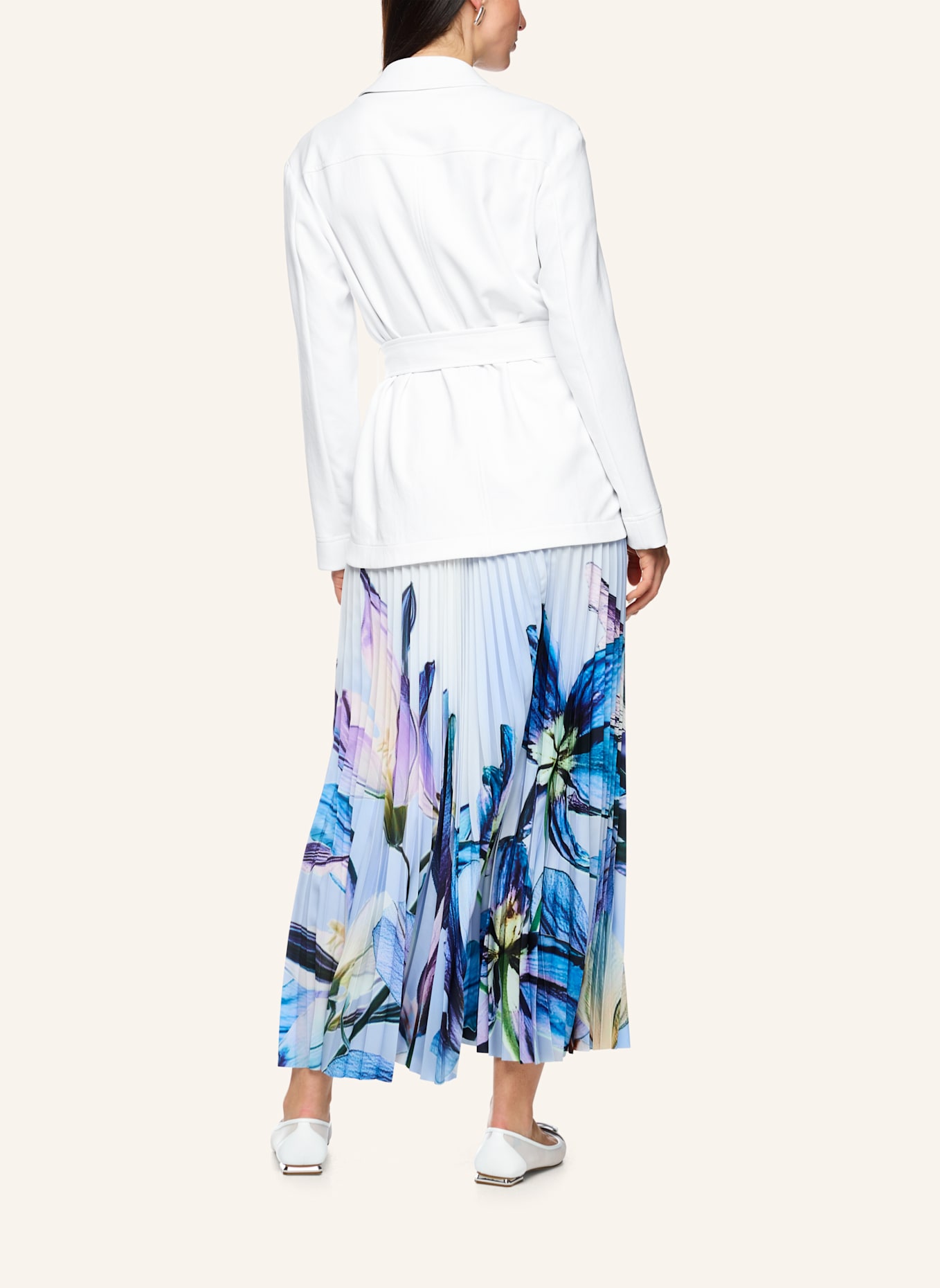 MARC CAIN Blazer: WEISS