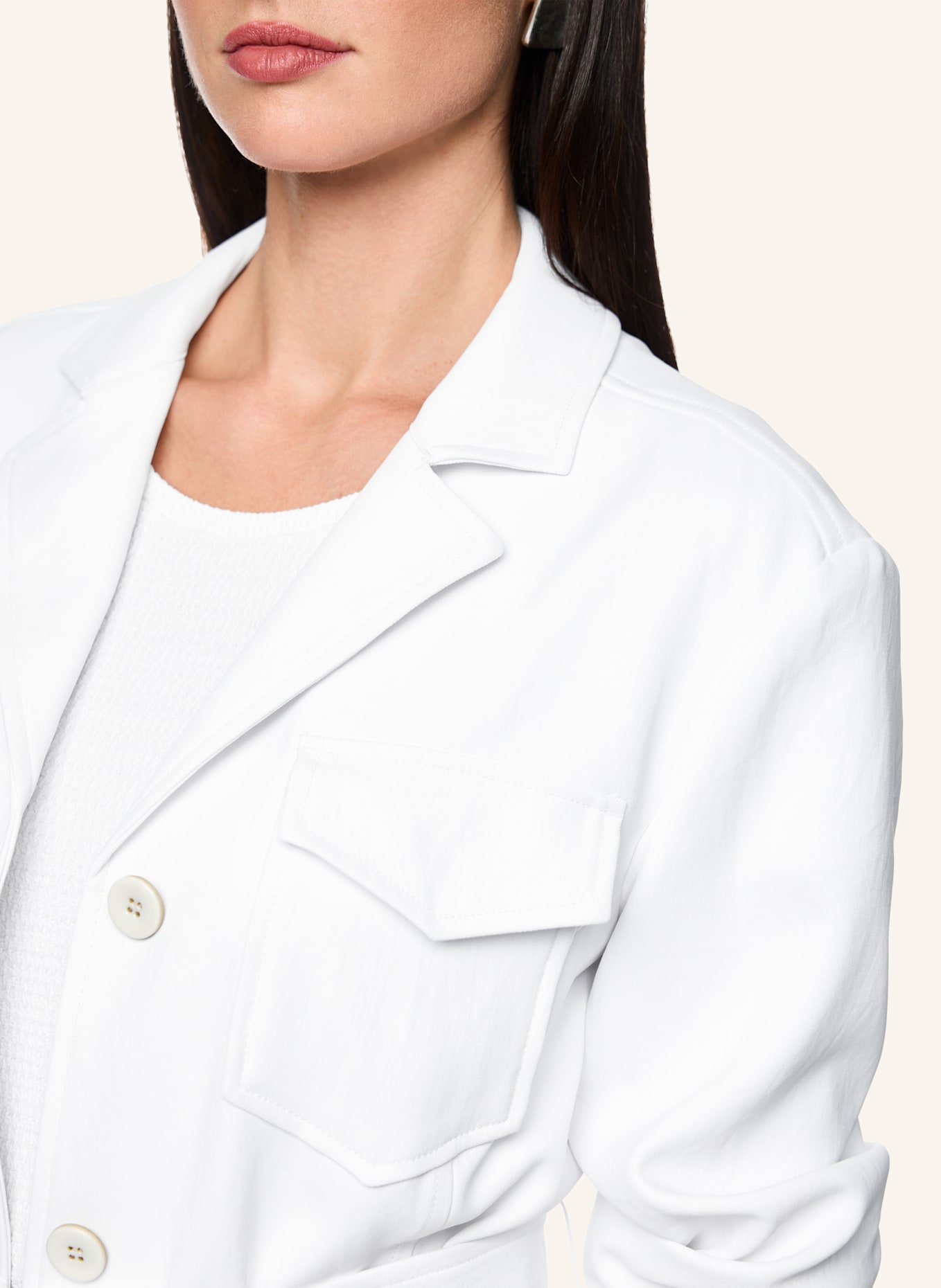 MARC CAIN Blazer: WEISS