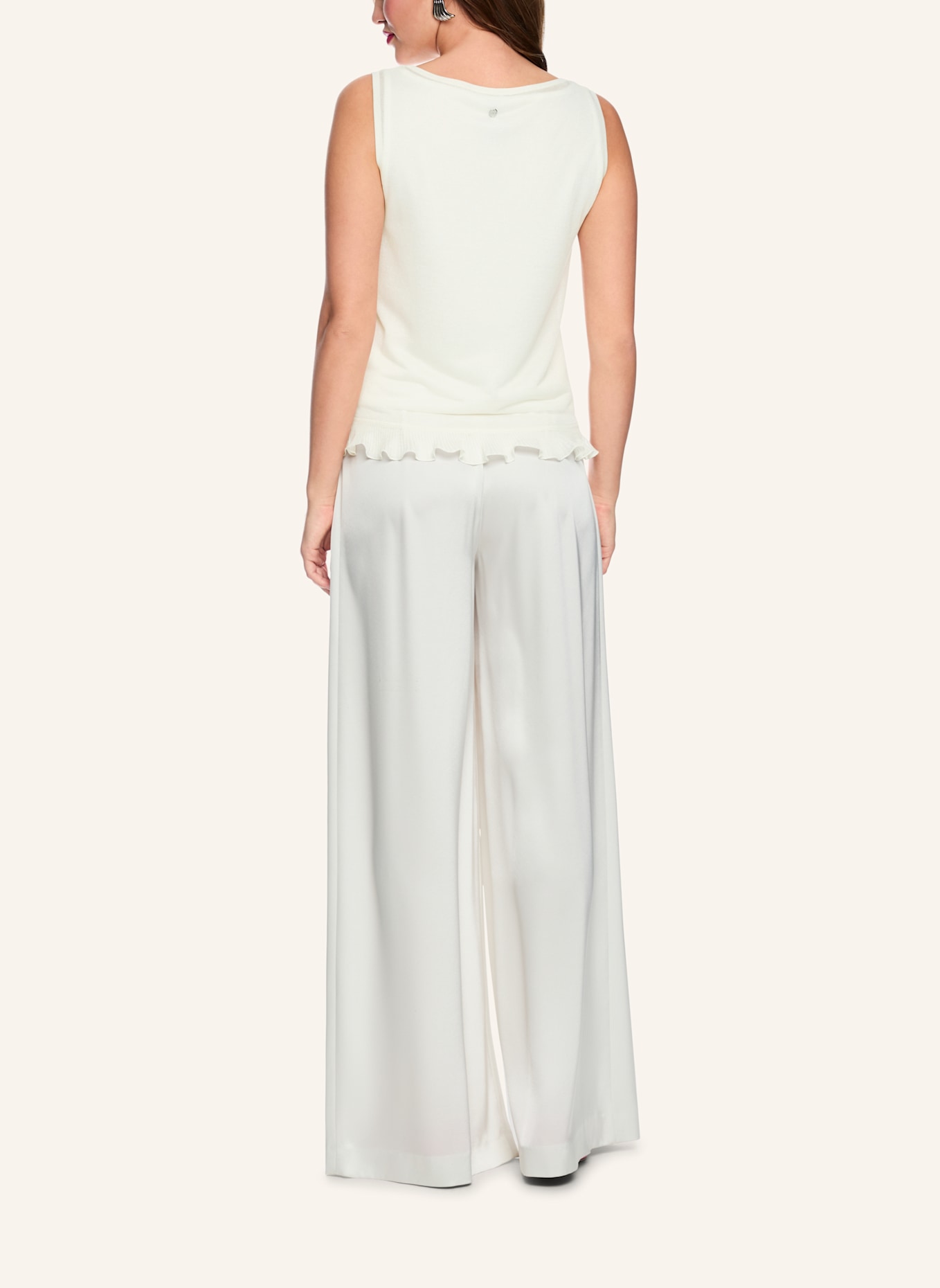 MARC CAIN Top: WEISS/ CREME