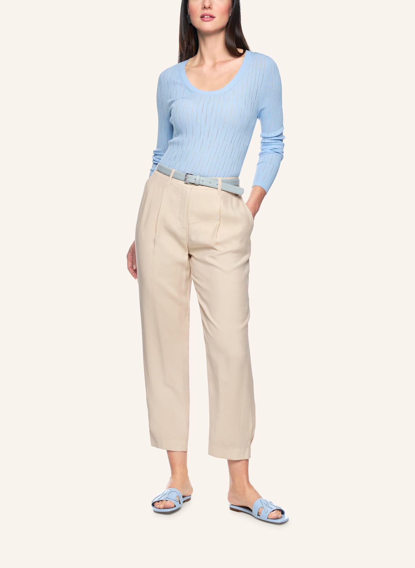 MARC CAIN Hose FAQUS: CREME