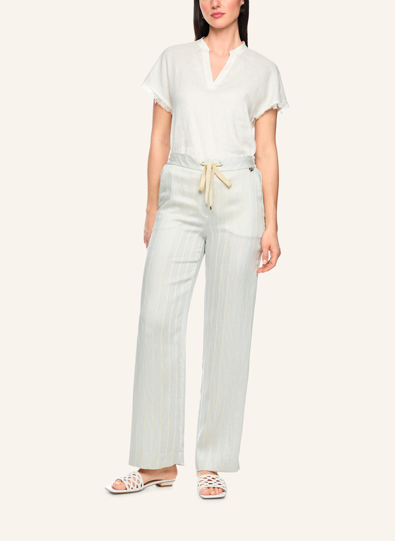 MARC CAIN Hose WASHINGTON: BLAU