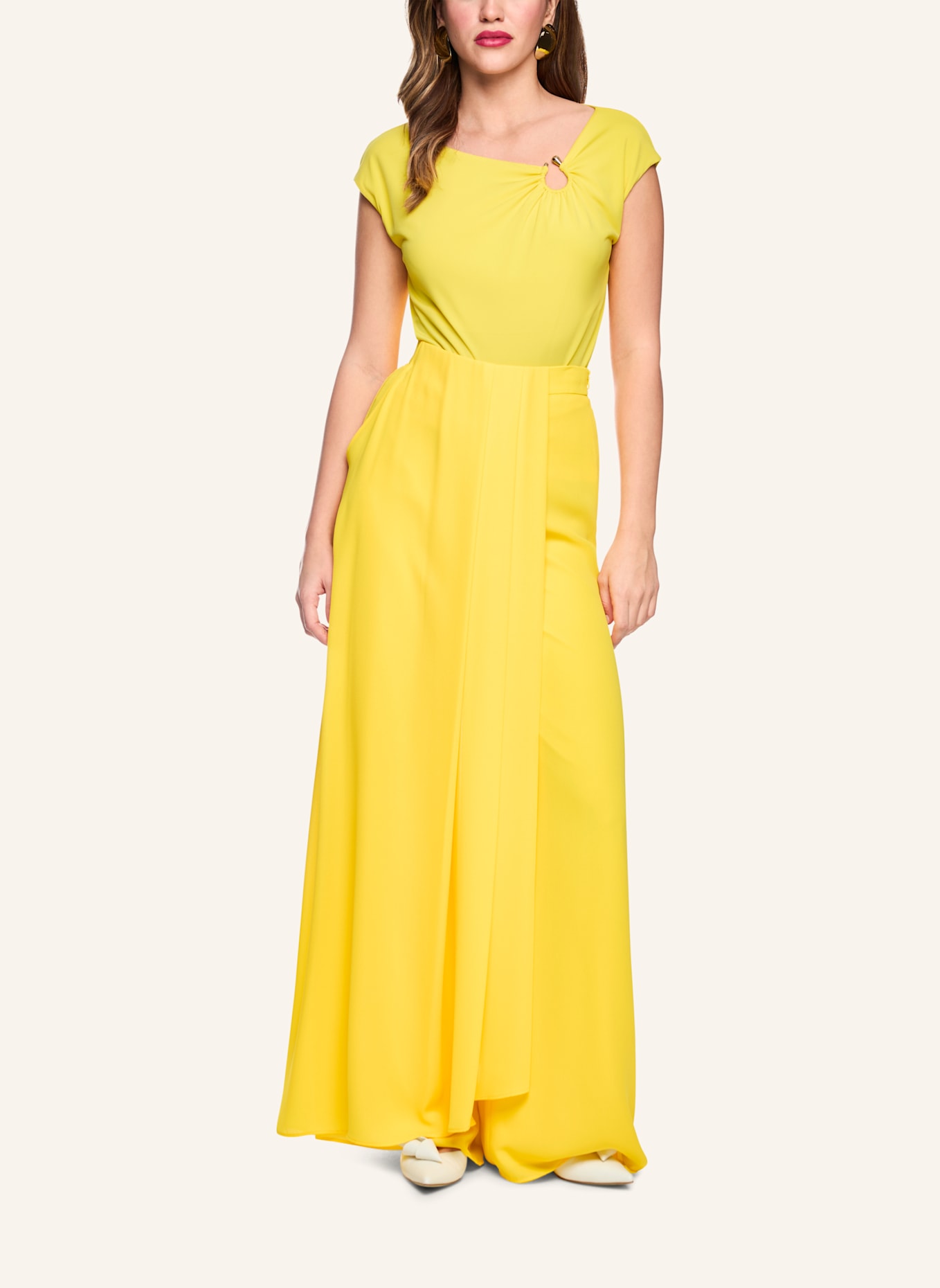 MARC CAIN Hose WILLMAR: GELB