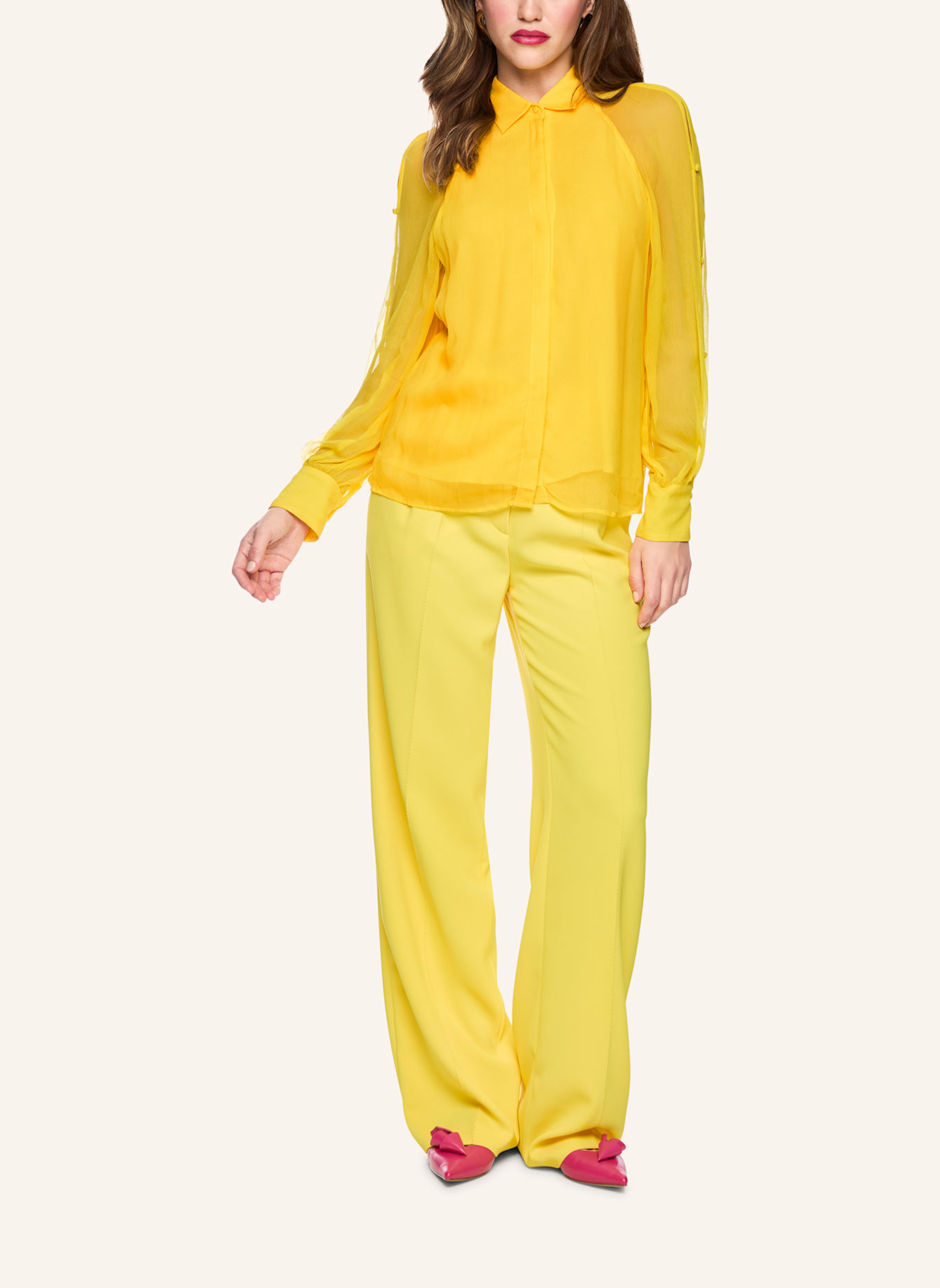 MARC CAIN Bluse: GELB